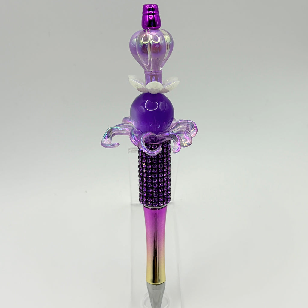 Elegant Balloon Beaded Pens – Choose Your Style A–B | Soft Glam Rhinestone Pens