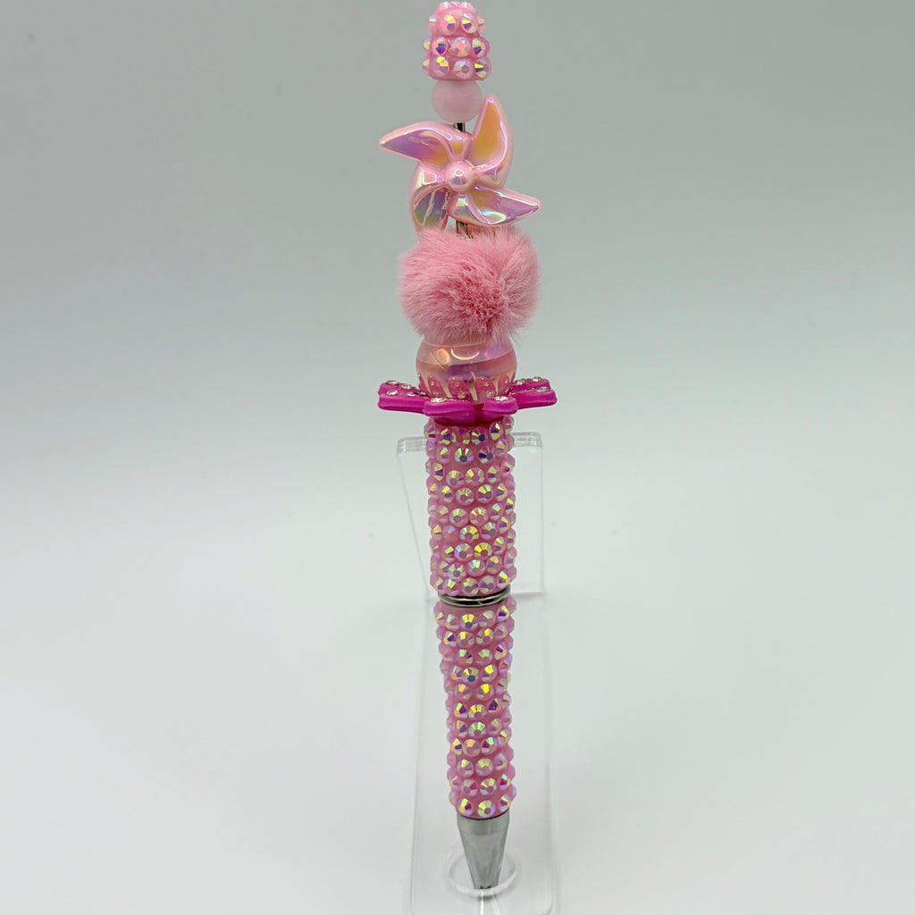 Balloon Collection Beaded Pens – Choose Your Style A–F | Whimsical Rhinestone Pens