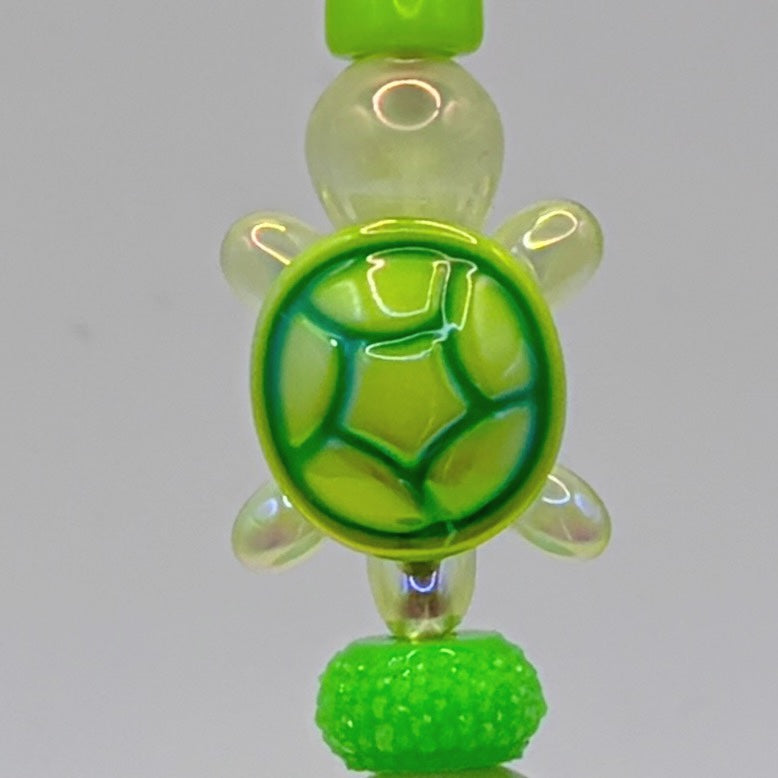 Beaded Turtle Pens – Coastal Sea Turtle Bead Pens | Choose Your Style A–F | Handmade Gift Pens