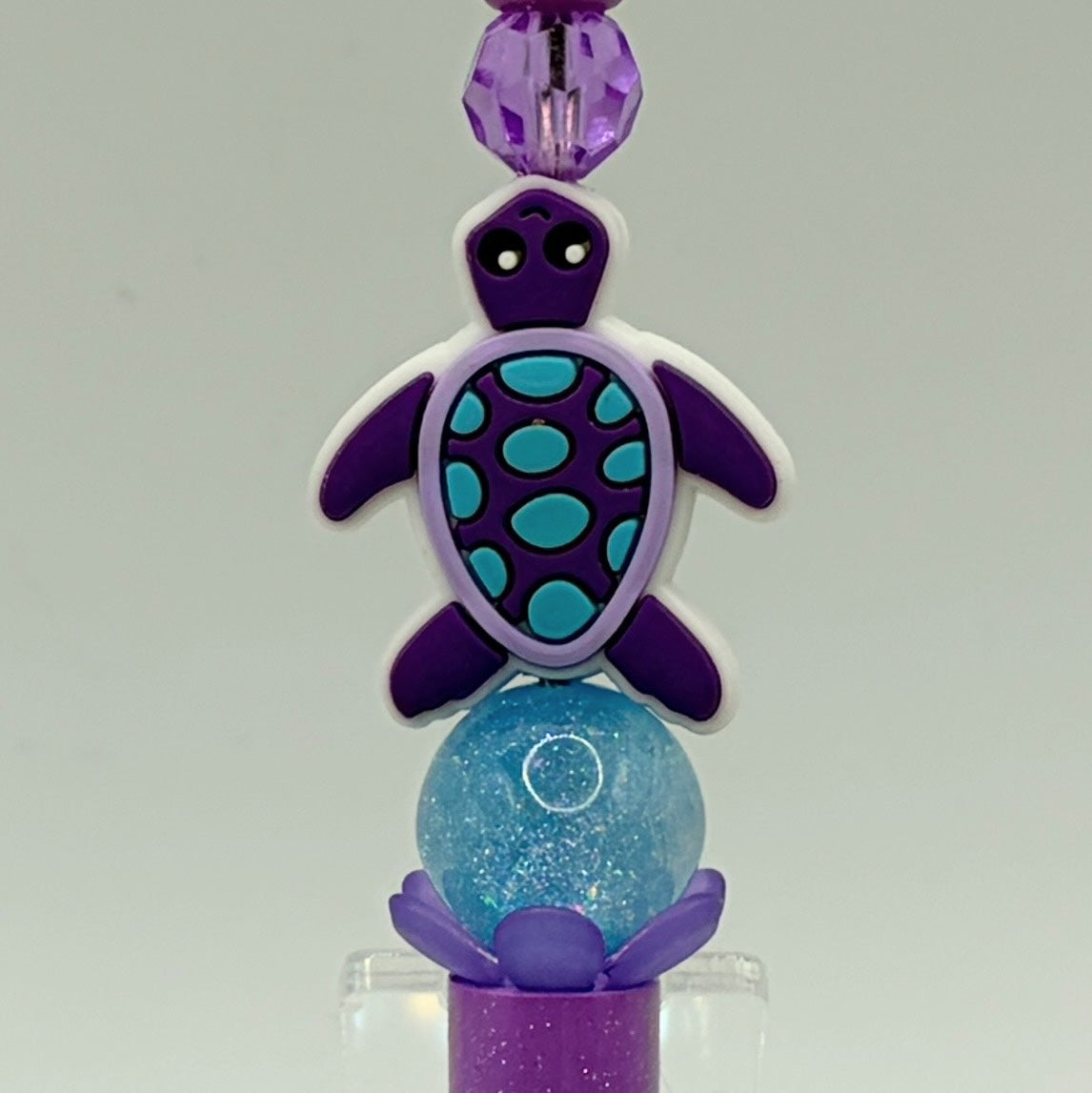Beaded Turtle Pens – Coastal Sea Turtle Bead Pens | Choose Your Style A–F | Handmade Gift Pens