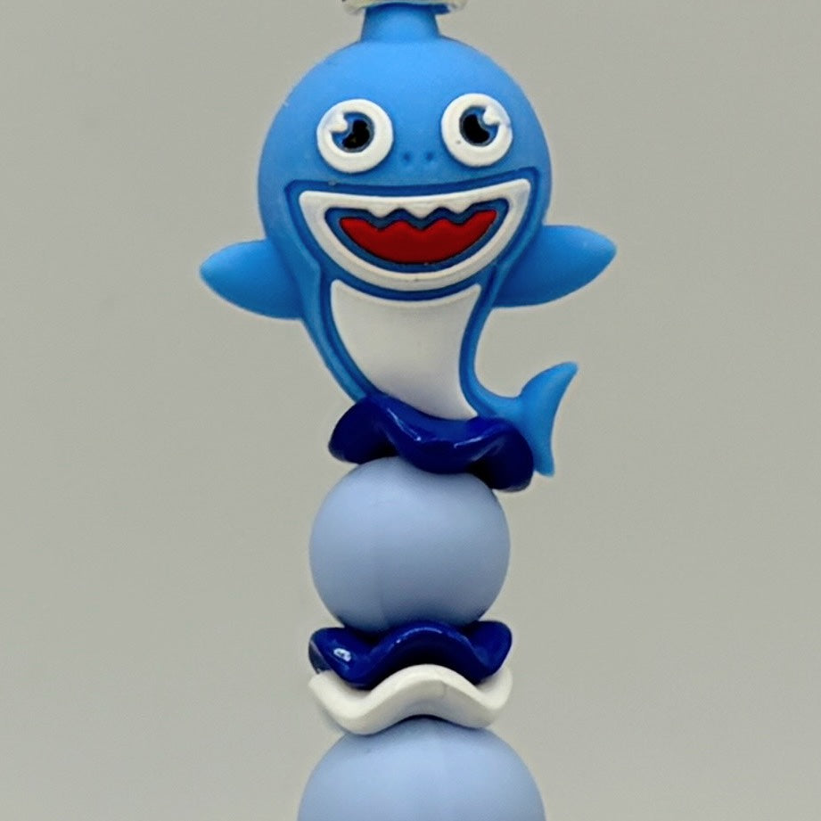 Ocean Animal Beaded Pencils – Kids Fun School Pencils | Seahorse, Shark & Fish | Choose Your Style A–C
