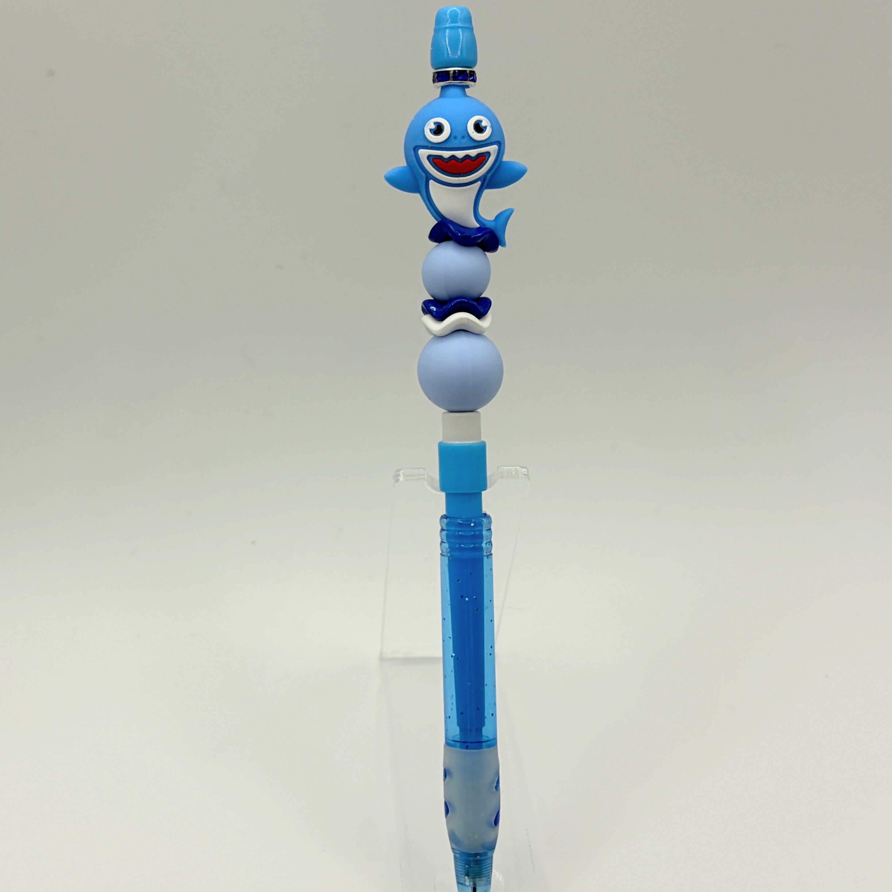 Ocean Animal Beaded Pencils – Kids Fun School Pencils | Seahorse, Shark & Fish | Choose Your Style A–C