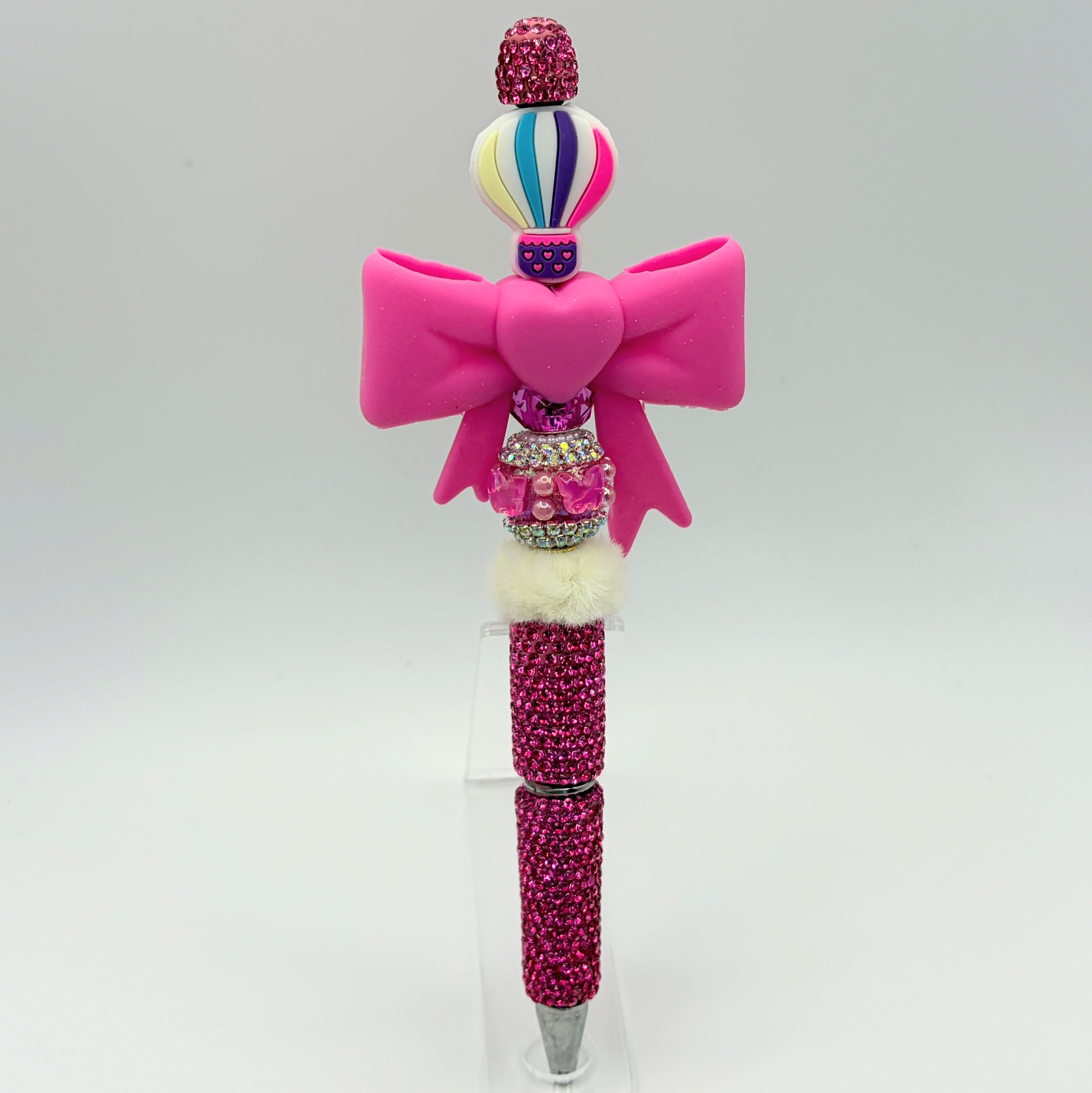 Bling Hot Air Balloon Beaded Pens – Rhinestone & Cute Statement Pens – Choose Your Style A B C