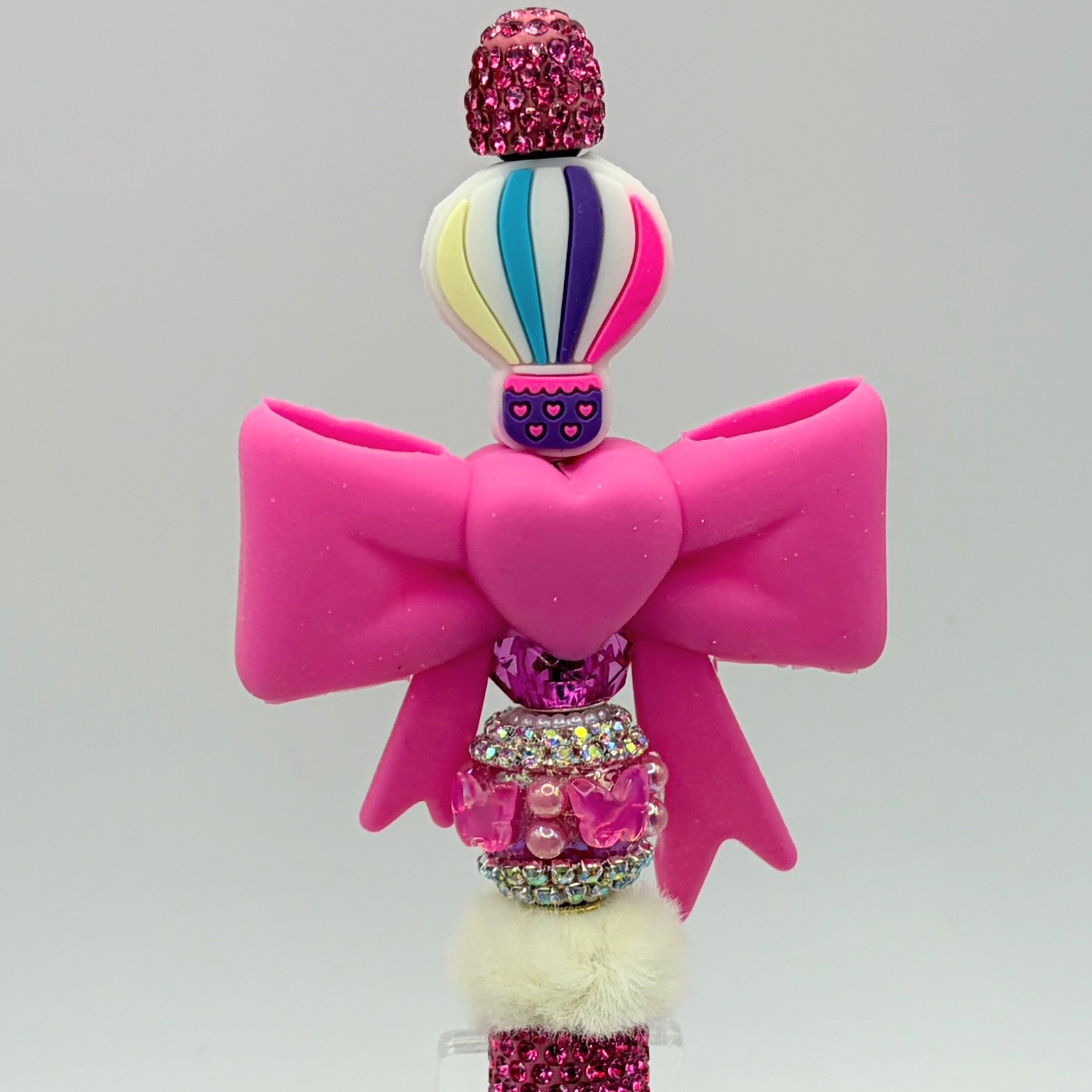 Bling Hot Air Balloon Beaded Pens – Rhinestone & Cute Statement Pens – Choose Your Style A B C