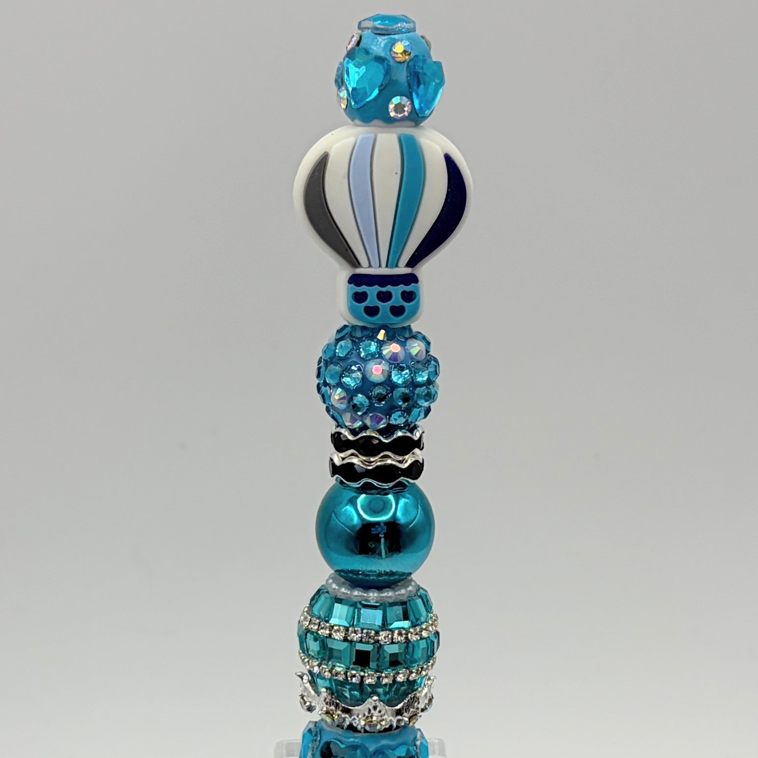 Bling Hot Air Balloon Beaded Pens – Rhinestone & Cute Statement Pens – Choose Your Style A B C