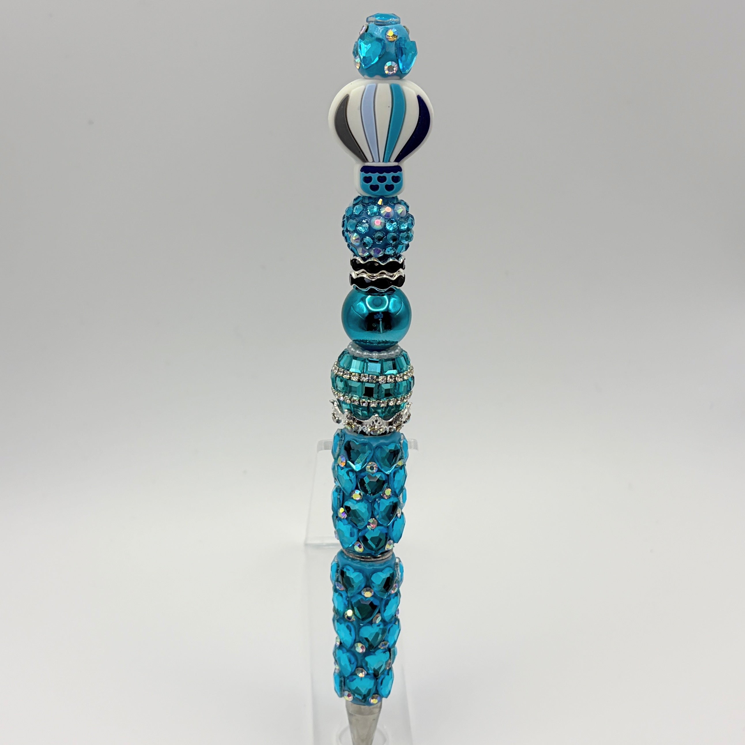 Bling Hot Air Balloon Beaded Pens – Rhinestone & Cute Statement Pens – Choose Your Style A B C