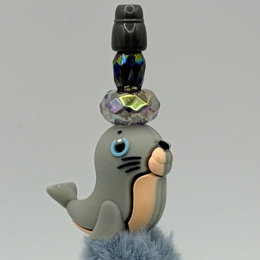 Beach Animal Beaded Pens – Ocean & Summer Theme Pens | Flamingo, Turtle, Jellyfish & More | Choose Your Style A–I