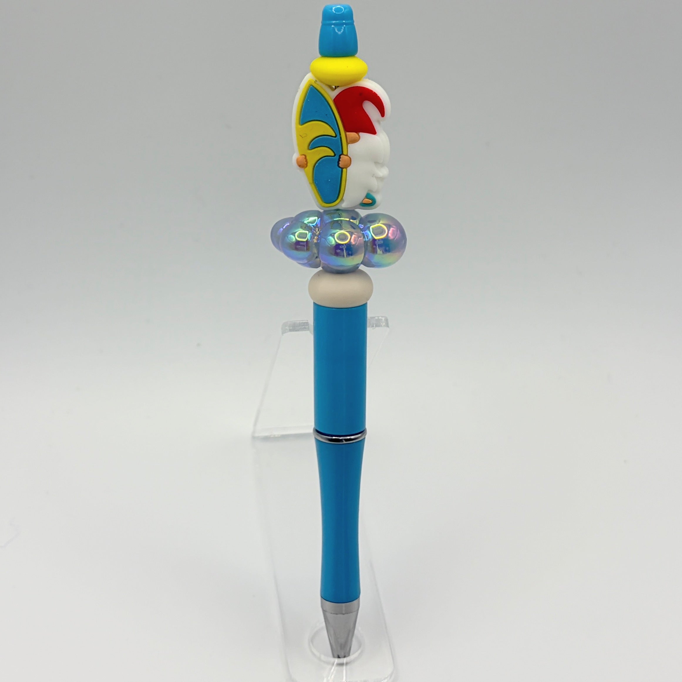 Summer Vibes Beaded Pens – Bright Fun Summer Theme Pens | Pineapple, Watermelon, Beach & Cruise | Choose Your Style A–F
