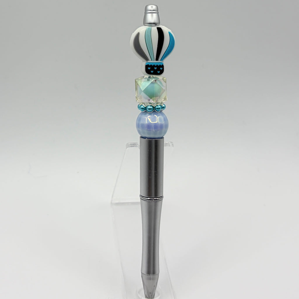 Hot Air Balloon Beaded Pens – Colorful Handmade Pens – Cute Gift Pens – Choose Your Style A or B
