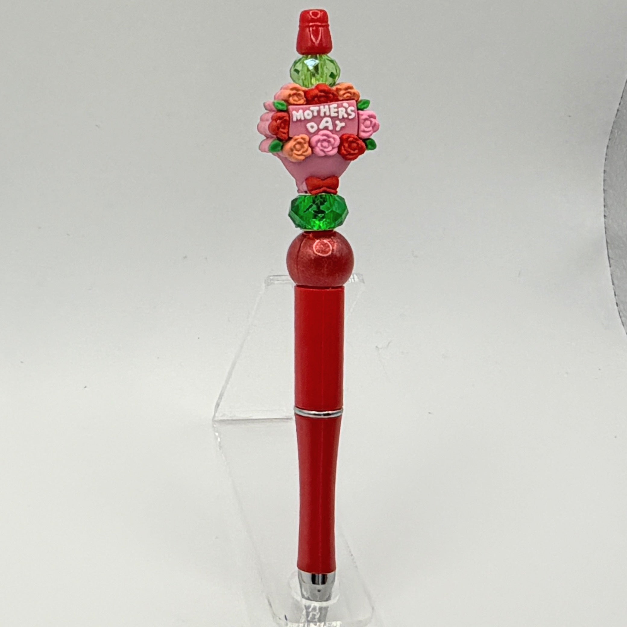 Mother’s Day Beaded Pens – Choose Your Style A–R | Handmade Gift Pens for Mom | Cute Custom Ink Pens