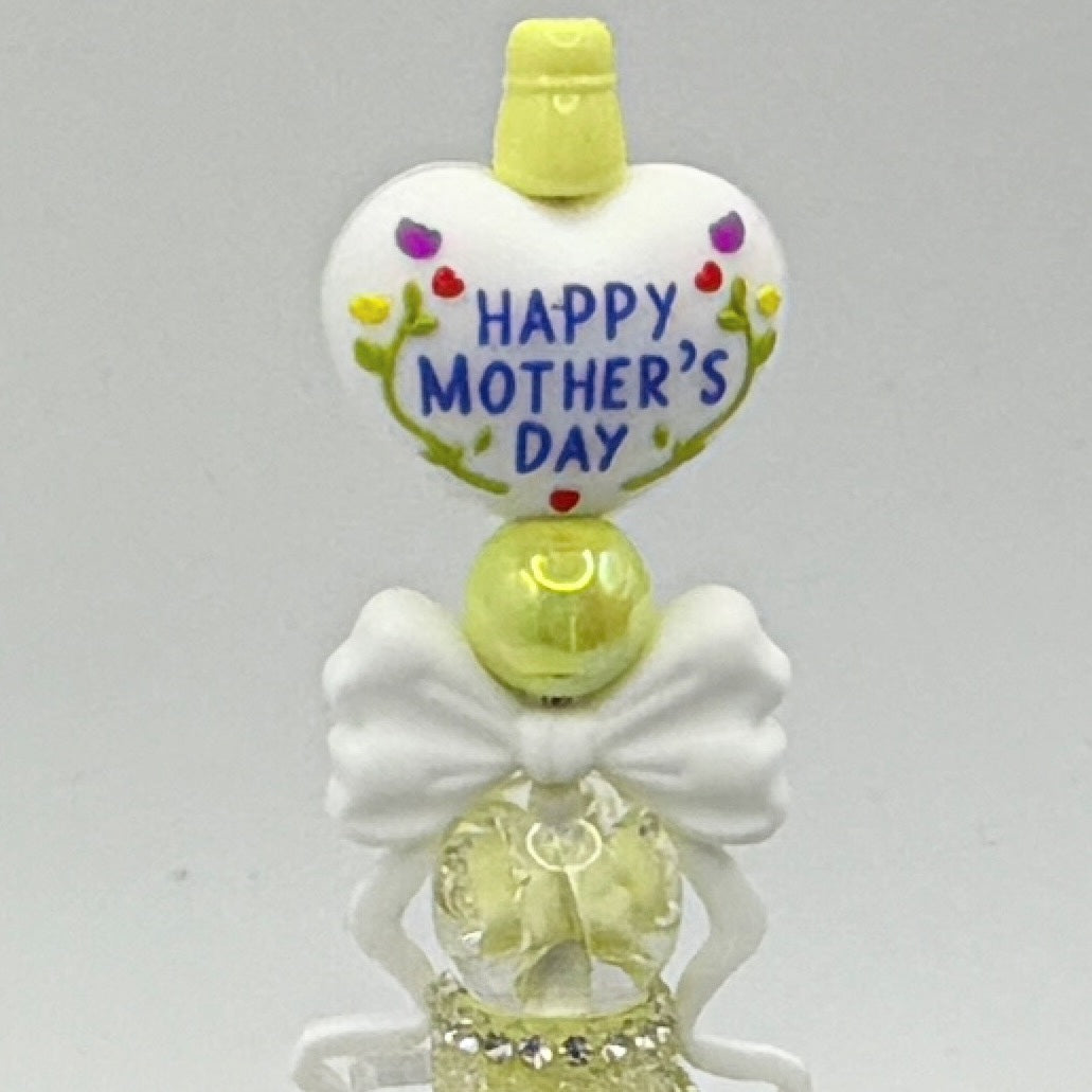 Mother’s Day Beaded Pens – Choose Your Style A–R | Handmade Gift Pens for Mom | Cute Custom Ink Pens