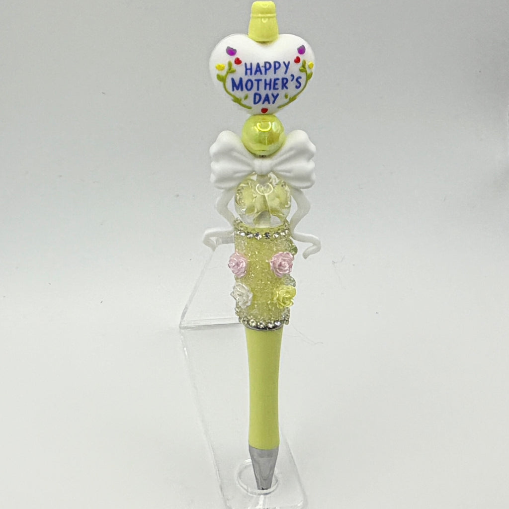 Mother’s Day Beaded Pens – Choose Your Style A–R | Handmade Gift Pens for Mom | Cute Custom Ink Pens