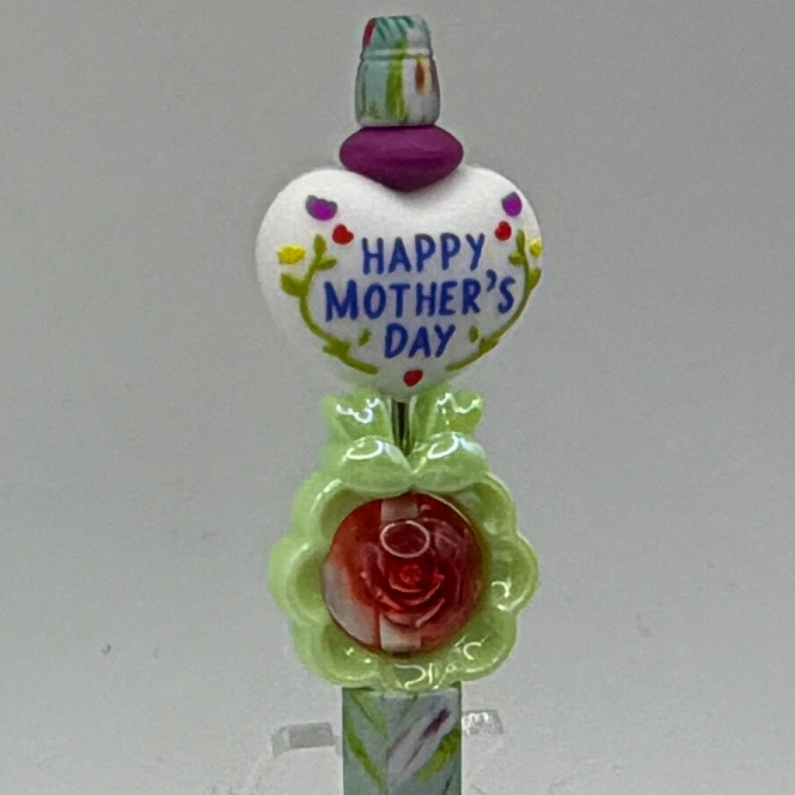 Mother’s Day Beaded Pens – Choose Your Style A–R | Handmade Gift Pens for Mom | Cute Custom Ink Pens