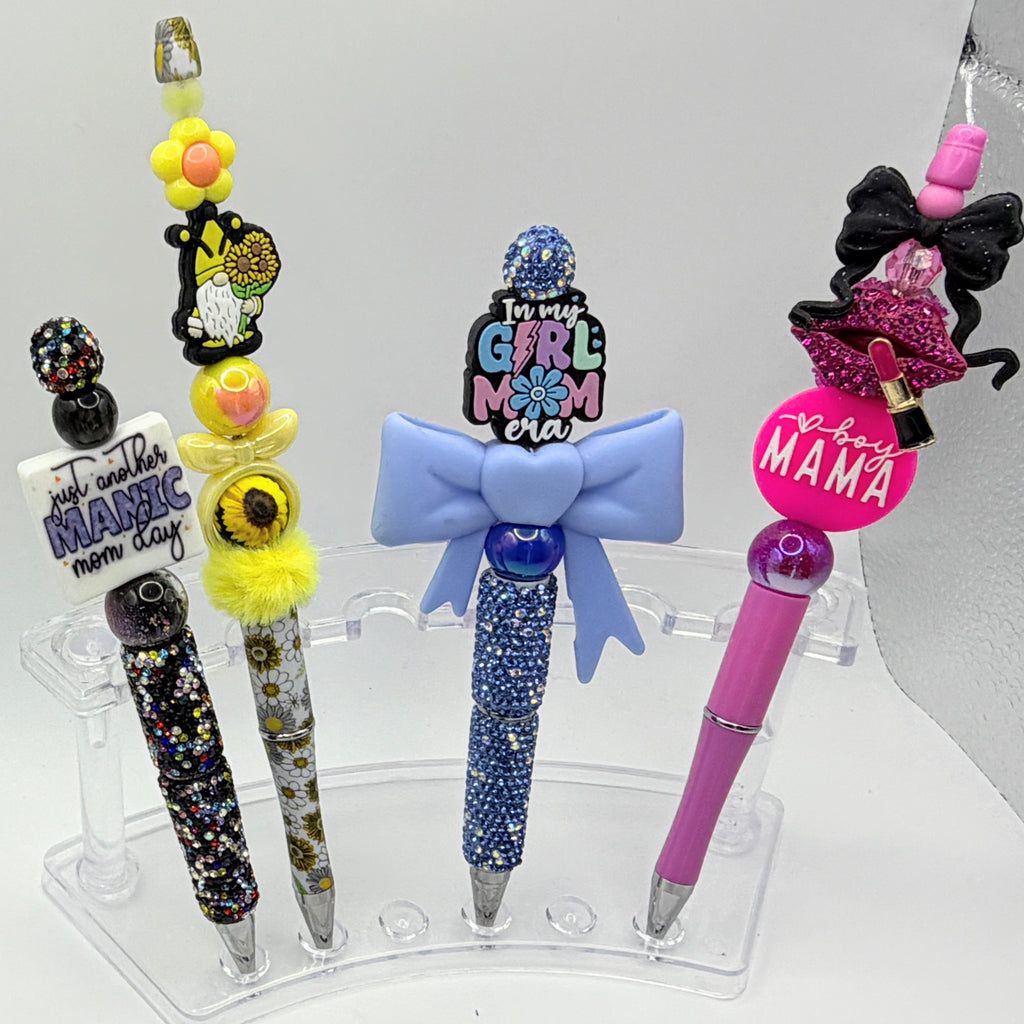 Mom & Mama Beaded Pens – Choose Your Style A–J | Handmade Mother’s Day Gift Pens | Cute Gifts for Mom