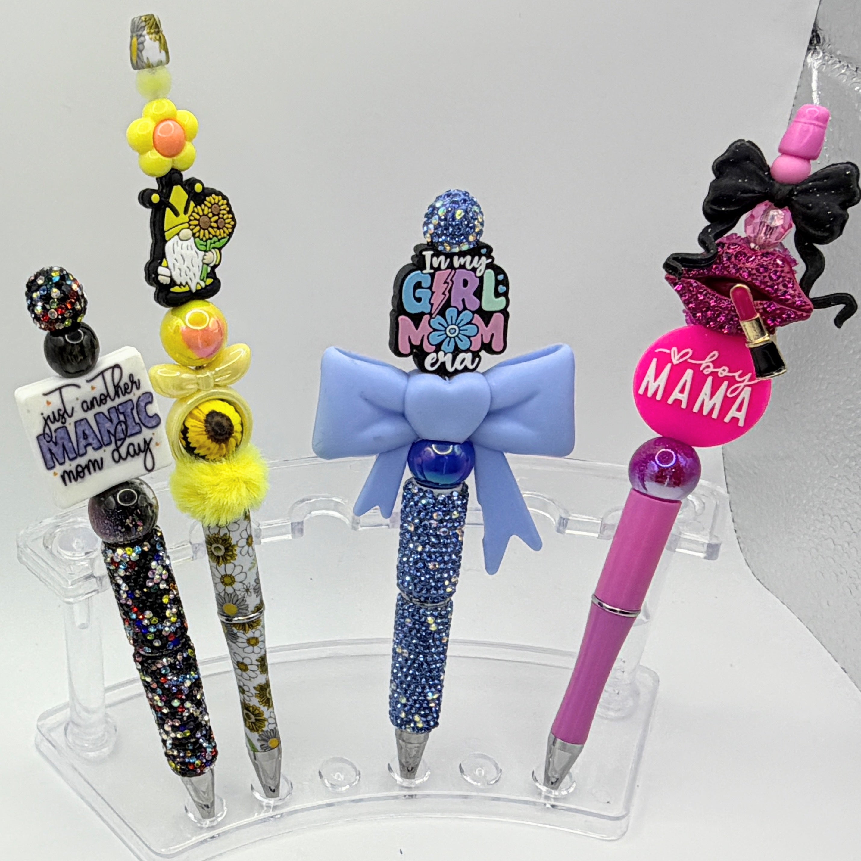 Mom & Mama Beaded Pens – Choose Your Style A–J | Handmade Mother’s Day Gift Pens | Cute Gifts for Mom