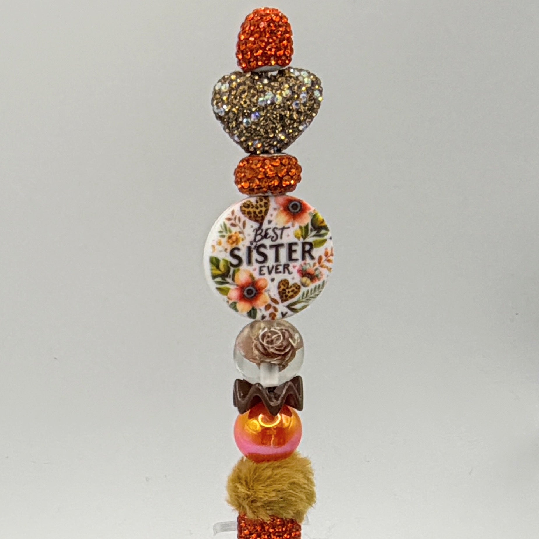 Auntie & Sister Beaded Pens – Choose Your Style A–H | Handmade Gifts for Auntie & Sister | Cute Gift Pens