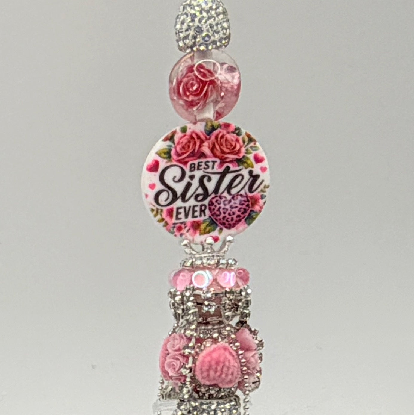 Auntie & Sister Beaded Pens – Choose Your Style A–H | Handmade Gifts for Auntie & Sister | Cute Gift Pens