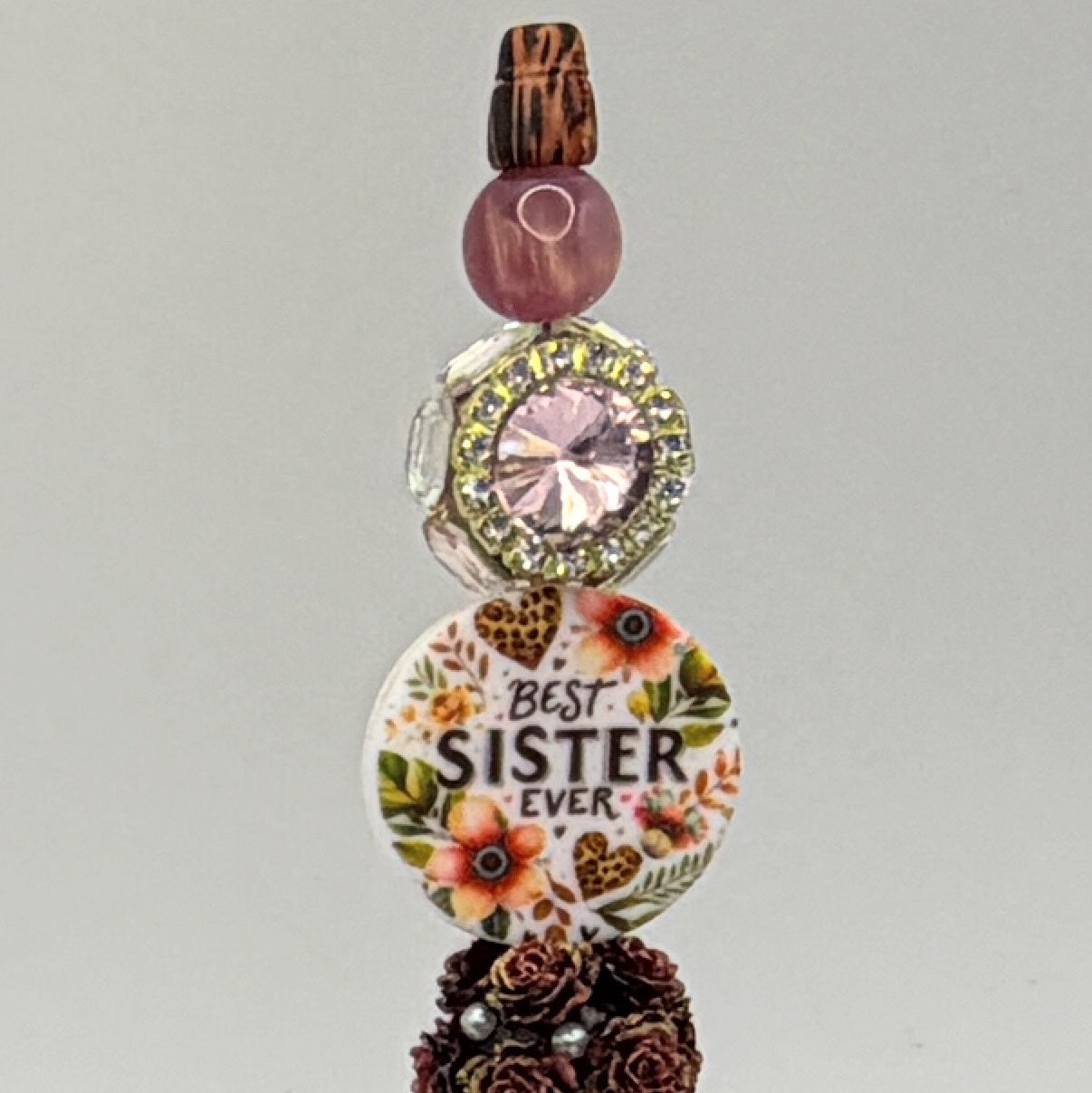 Auntie & Sister Beaded Pens – Choose Your Style A–H | Handmade Gifts for Auntie & Sister | Cute Gift Pens