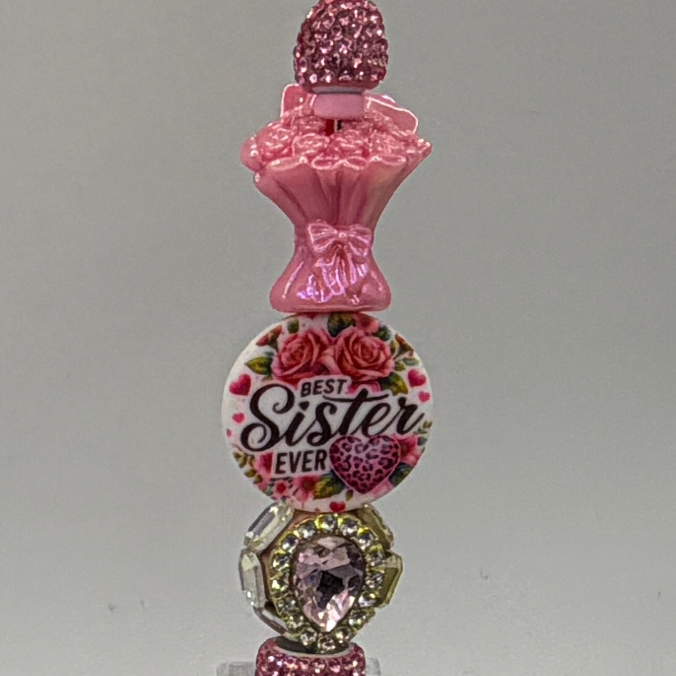 Auntie & Sister Beaded Pens – Choose Your Style A–H | Handmade Gifts for Auntie & Sister | Cute Gift Pens
