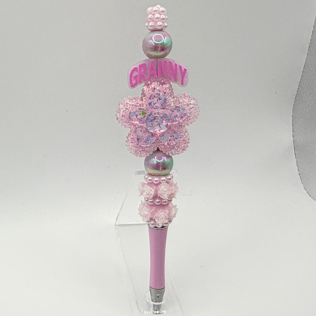 Granny & Grandma Beaded Pens – Choose Your Style A–L | Handmade Gifts for Grandma | Mother’s Day Pens
