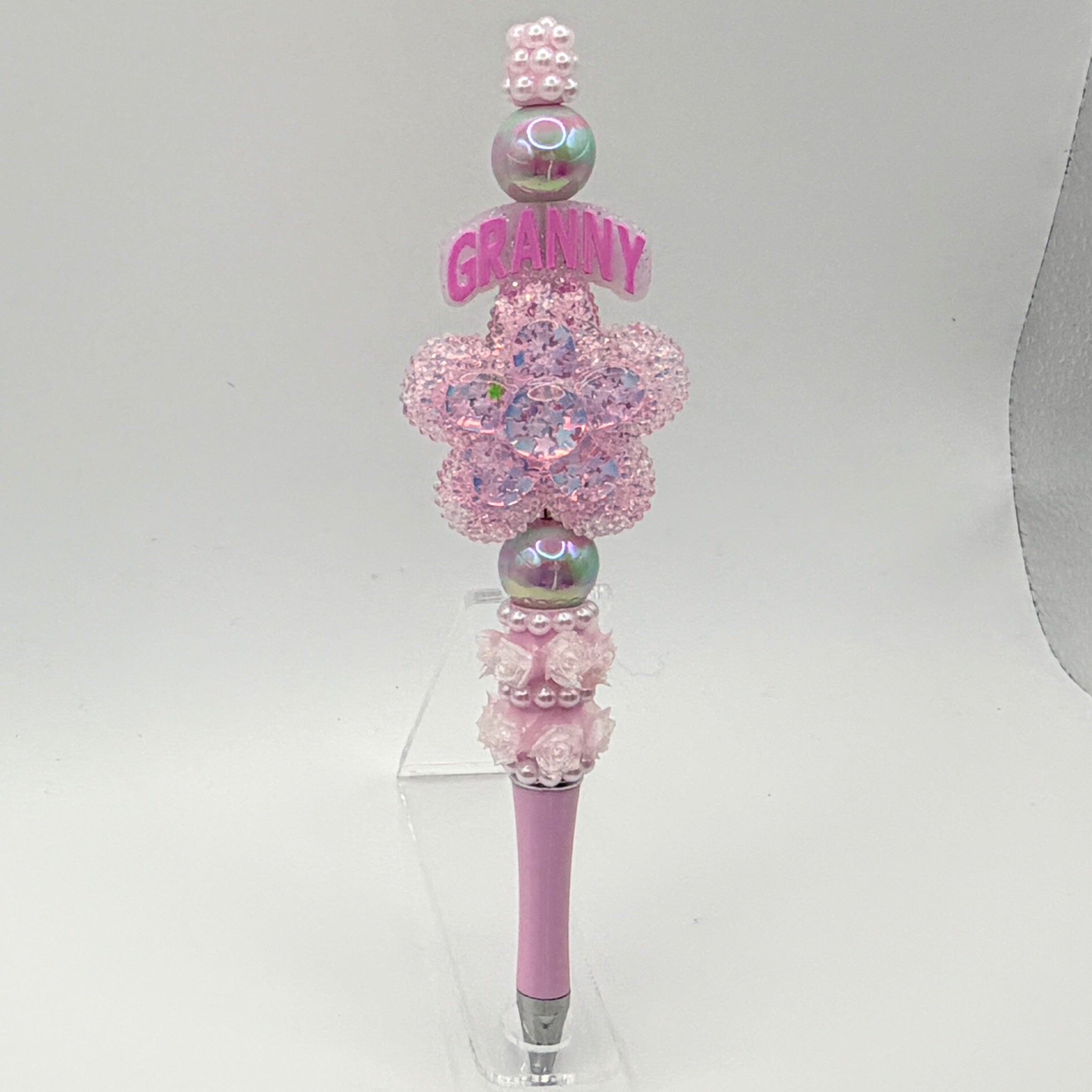 Granny & Grandma Beaded Pens – Choose Your Style A–L | Handmade Gifts for Grandma | Mother’s Day Pens