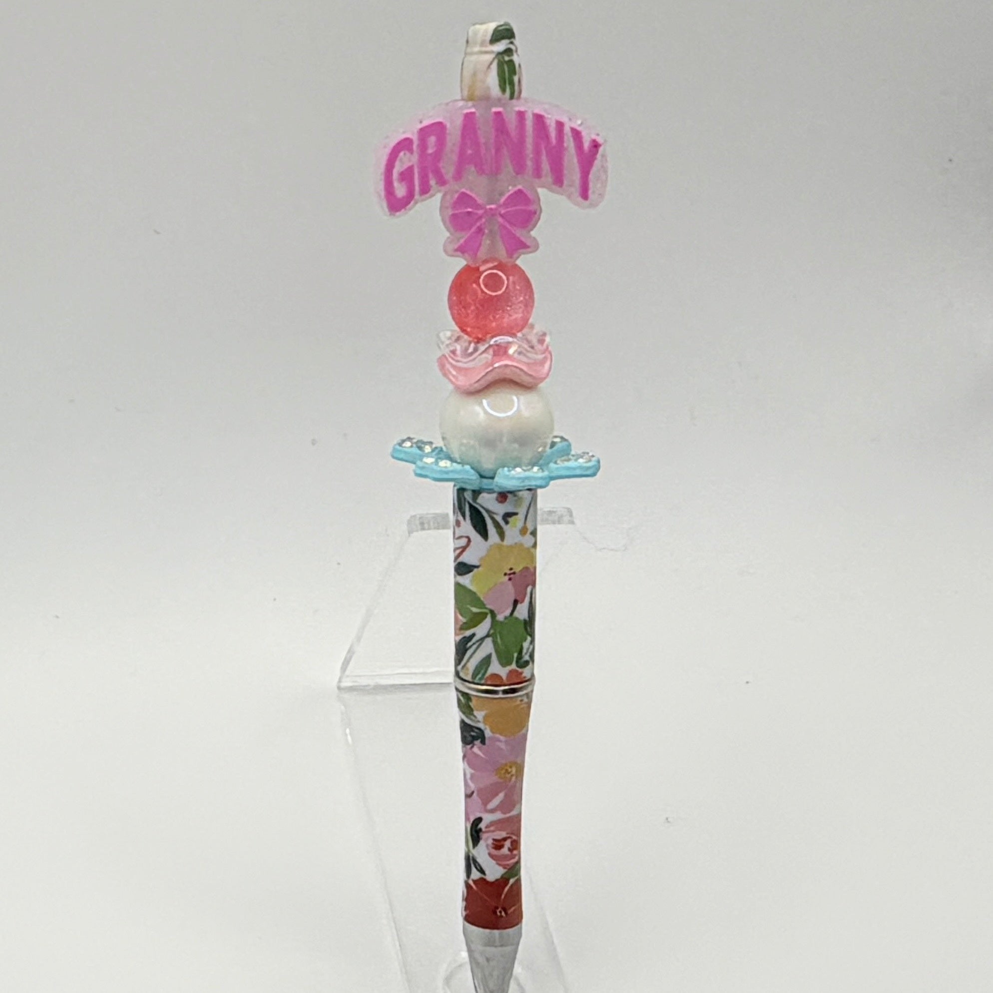 Granny & Grandma Beaded Pens – Choose Your Style A–L | Handmade Gifts for Grandma | Mother’s Day Pens