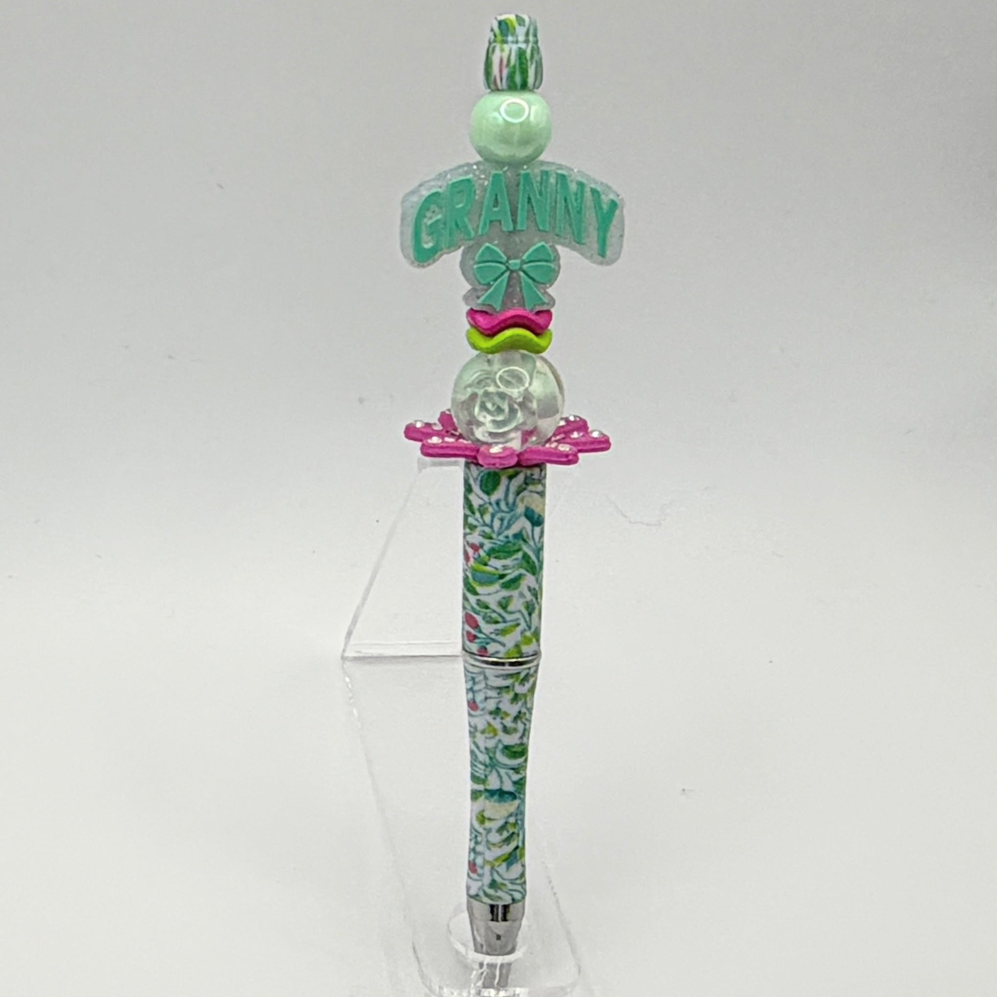 Granny & Grandma Beaded Pens – Choose Your Style A–L | Handmade Gifts for Grandma | Mother’s Day Pens