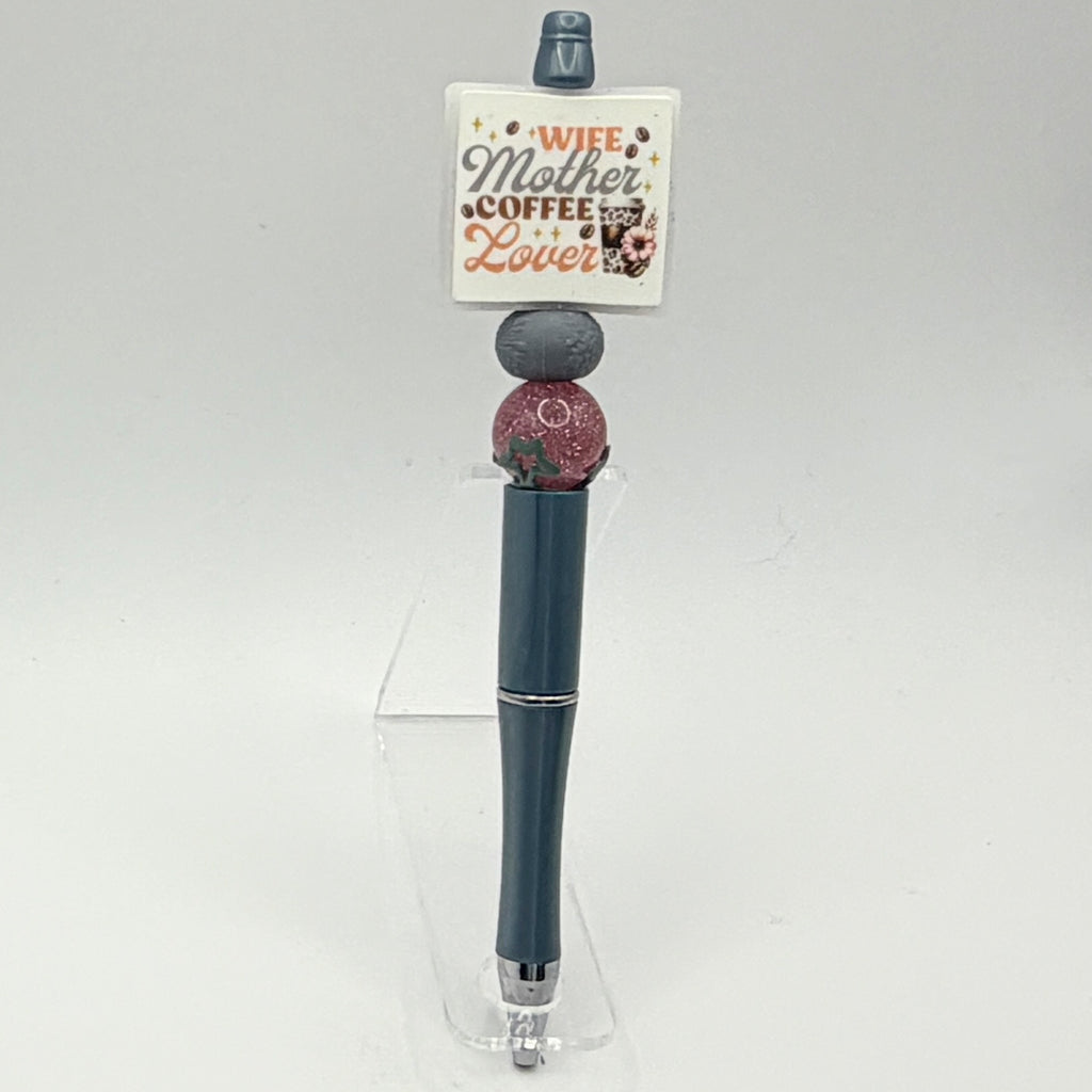 Mom & Mama Beaded Pens – Choose Your Style A–J | Handmade Mother’s Day Gift Pens | Cute Gifts for Mom
