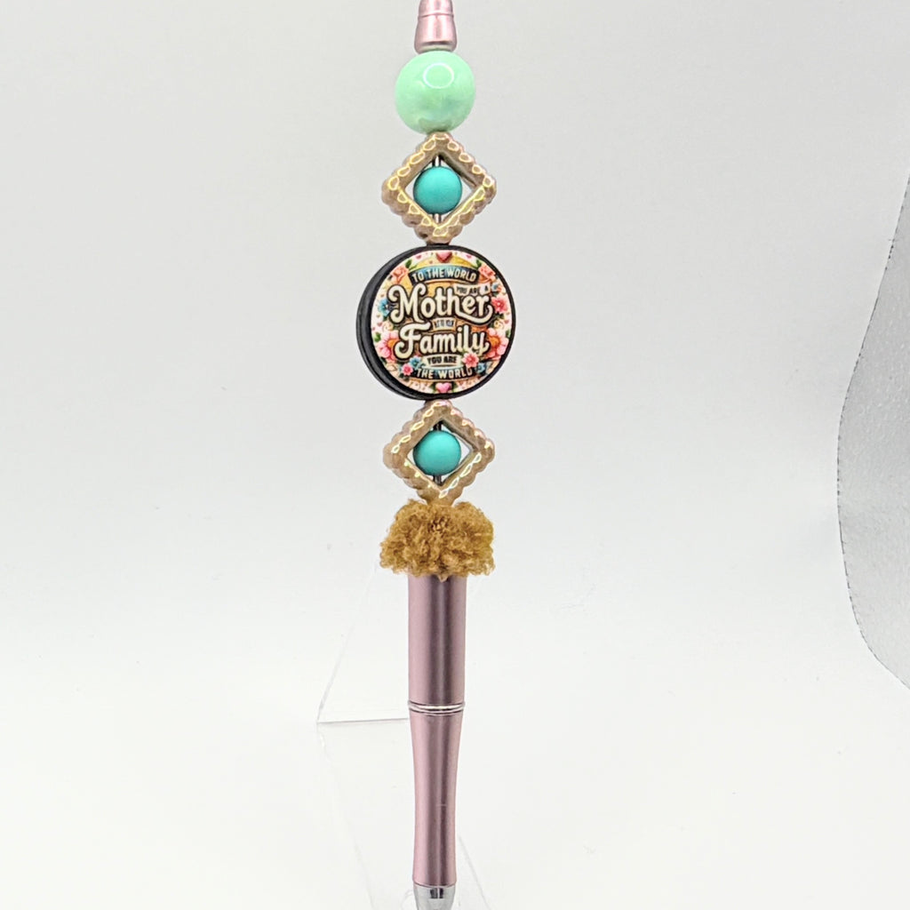 Mom & Mama Beaded Pens – Choose Your Style A–J | Handmade Mother’s Day Gift Pens | Cute Gifts for Mom