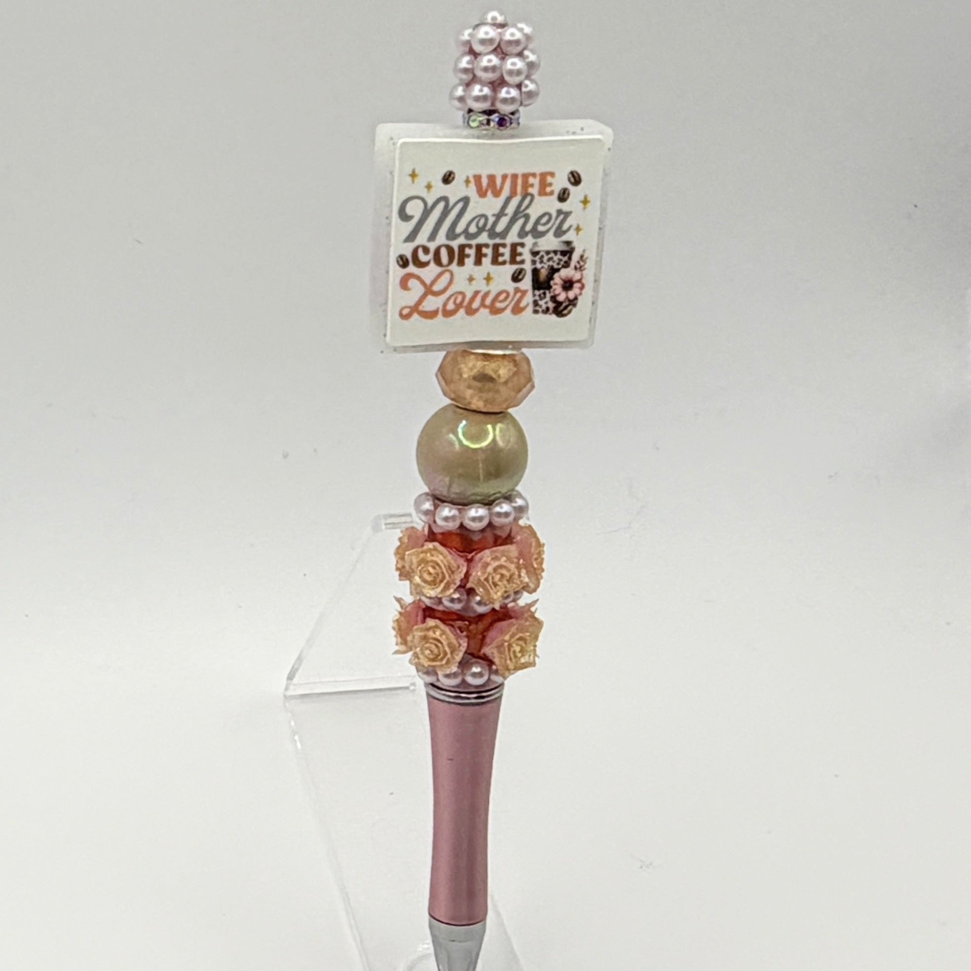 Mom & Mama Beaded Pens – Choose Your Style A–J | Handmade Mother’s Day Gift Pens | Cute Gifts for Mom