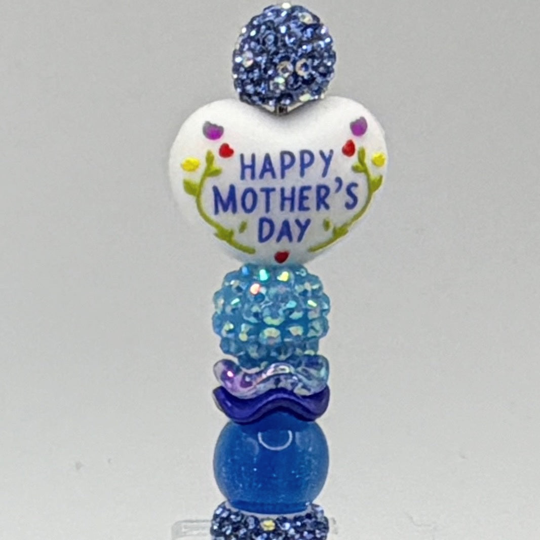 Mother’s Day Beaded Pens – Choose Your Style A–R | Handmade Gift Pens for Mom | Cute Custom Ink Pens