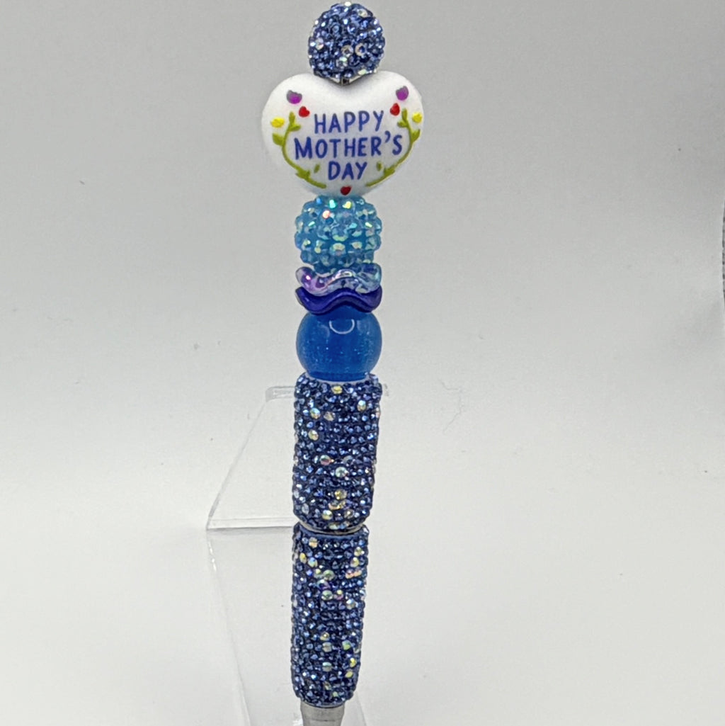 Mother’s Day Beaded Pens – Choose Your Style A–R | Handmade Gift Pens for Mom | Cute Custom Ink Pens