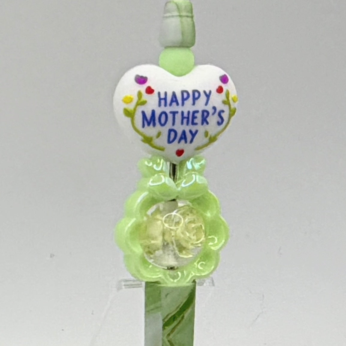 Mother’s Day Beaded Pens – Choose Your Style A–R | Handmade Gift Pens for Mom | Cute Custom Ink Pens