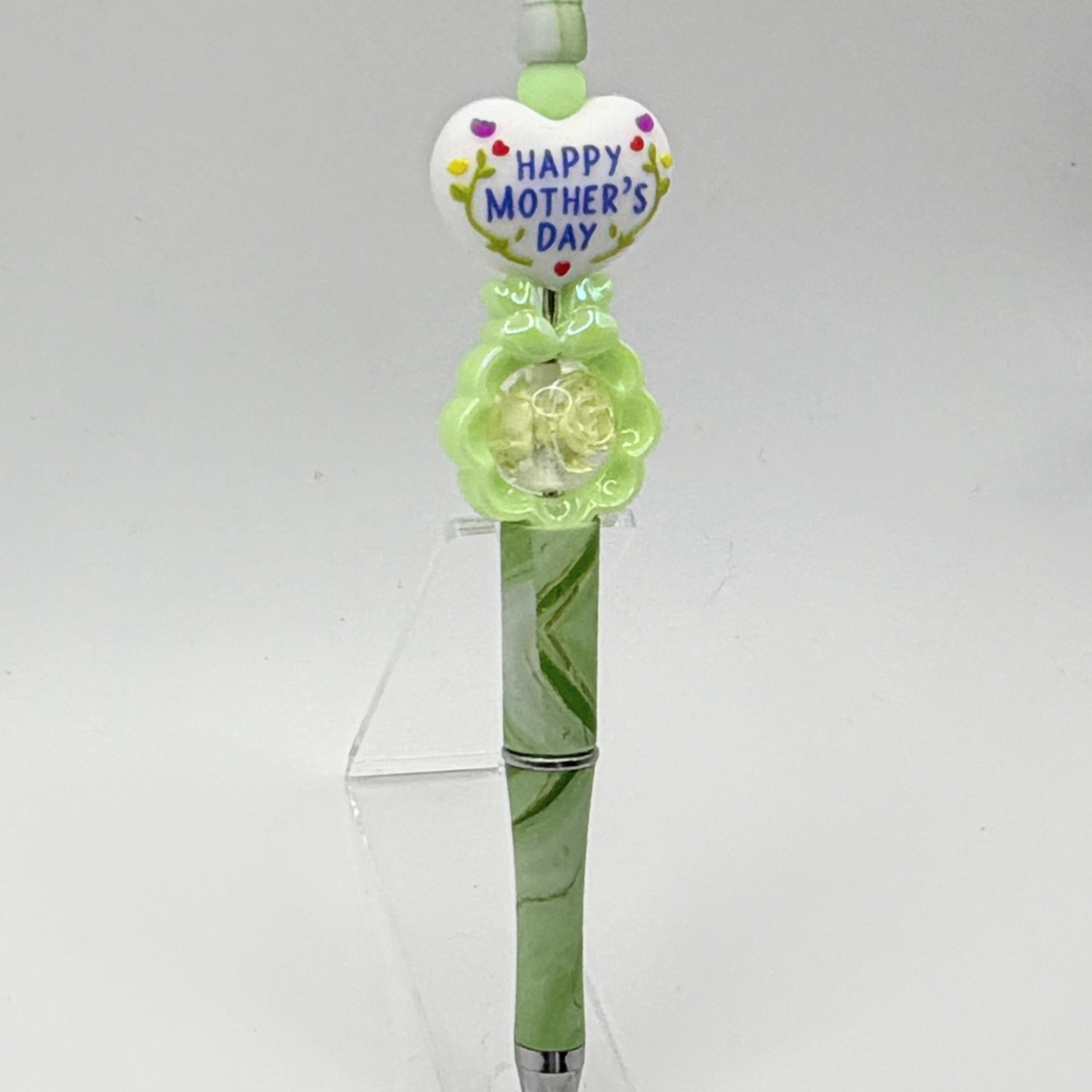 Mother’s Day Beaded Pens – Choose Your Style A–R | Handmade Gift Pens for Mom | Cute Custom Ink Pens