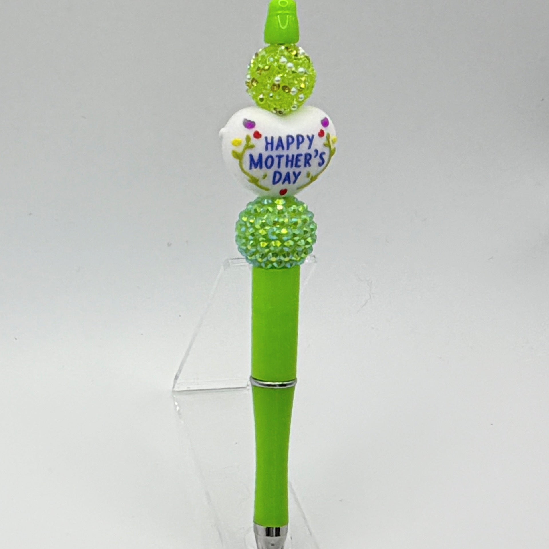 Mother’s Day Beaded Pens – Choose Your Style A–R | Handmade Gift Pens for Mom | Cute Custom Ink Pens