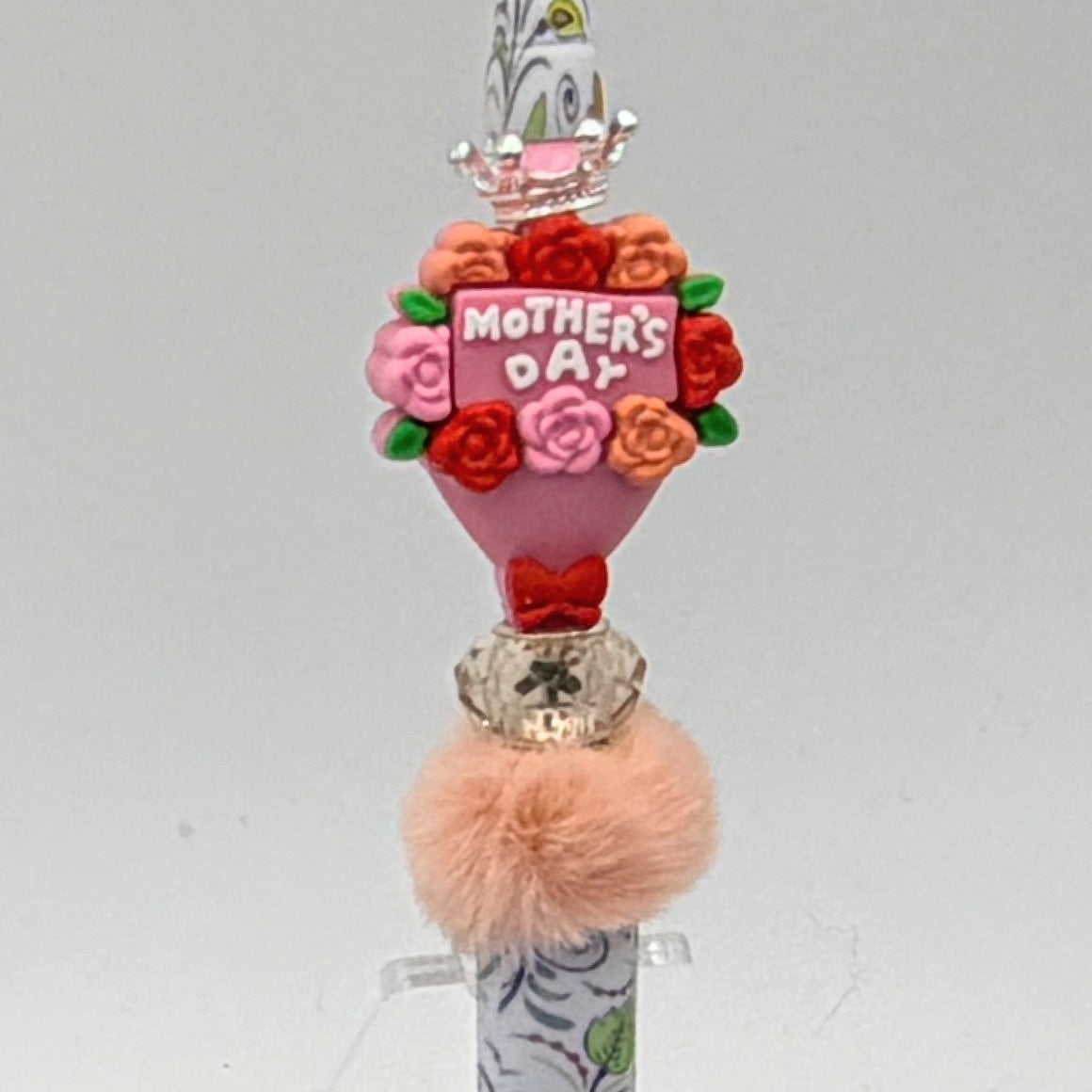 Mother’s Day Beaded Pens – Choose Your Style A–R | Handmade Gift Pens for Mom | Cute Custom Ink Pens