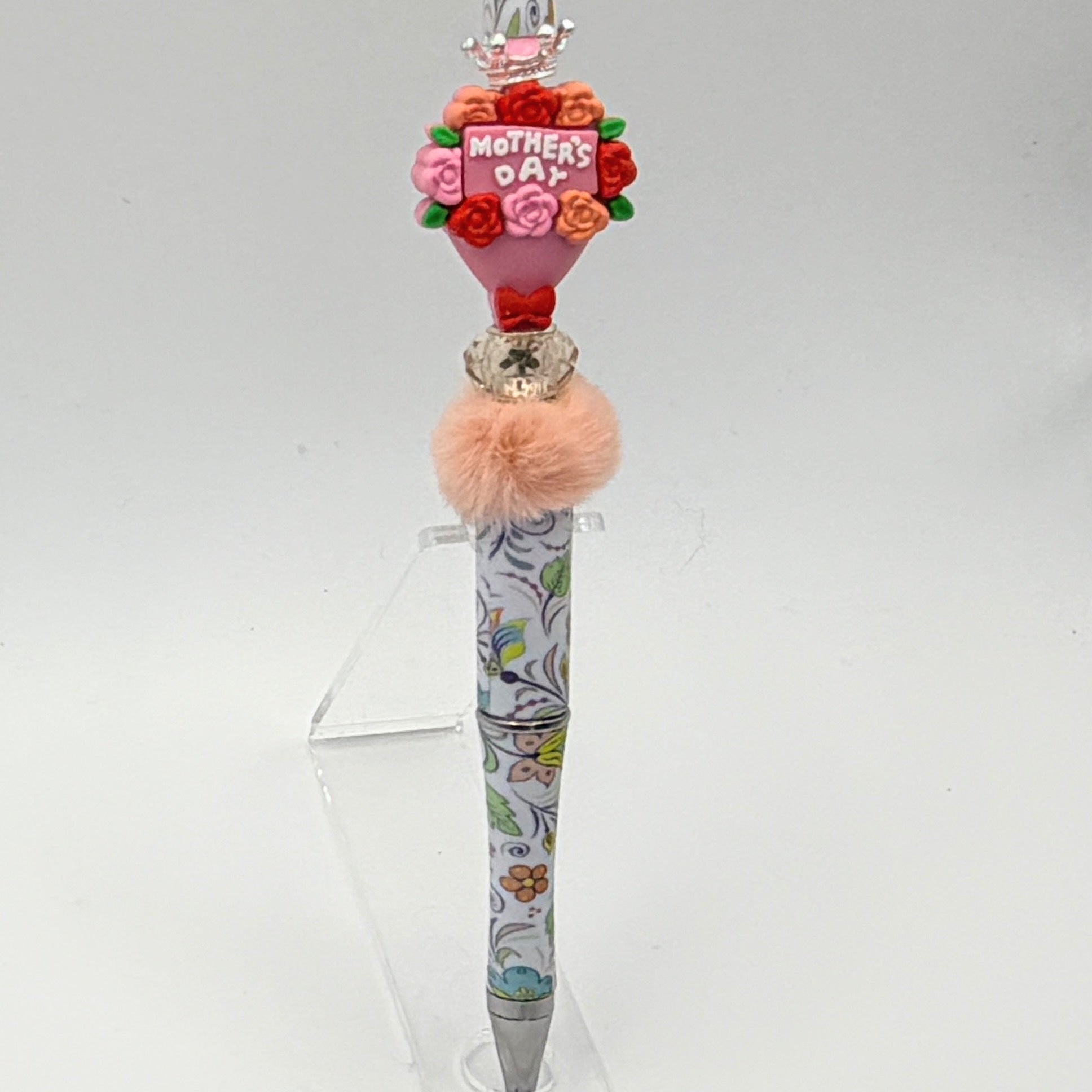 Mother’s Day Beaded Pens – Choose Your Style A–R | Handmade Gift Pens for Mom | Cute Custom Ink Pens