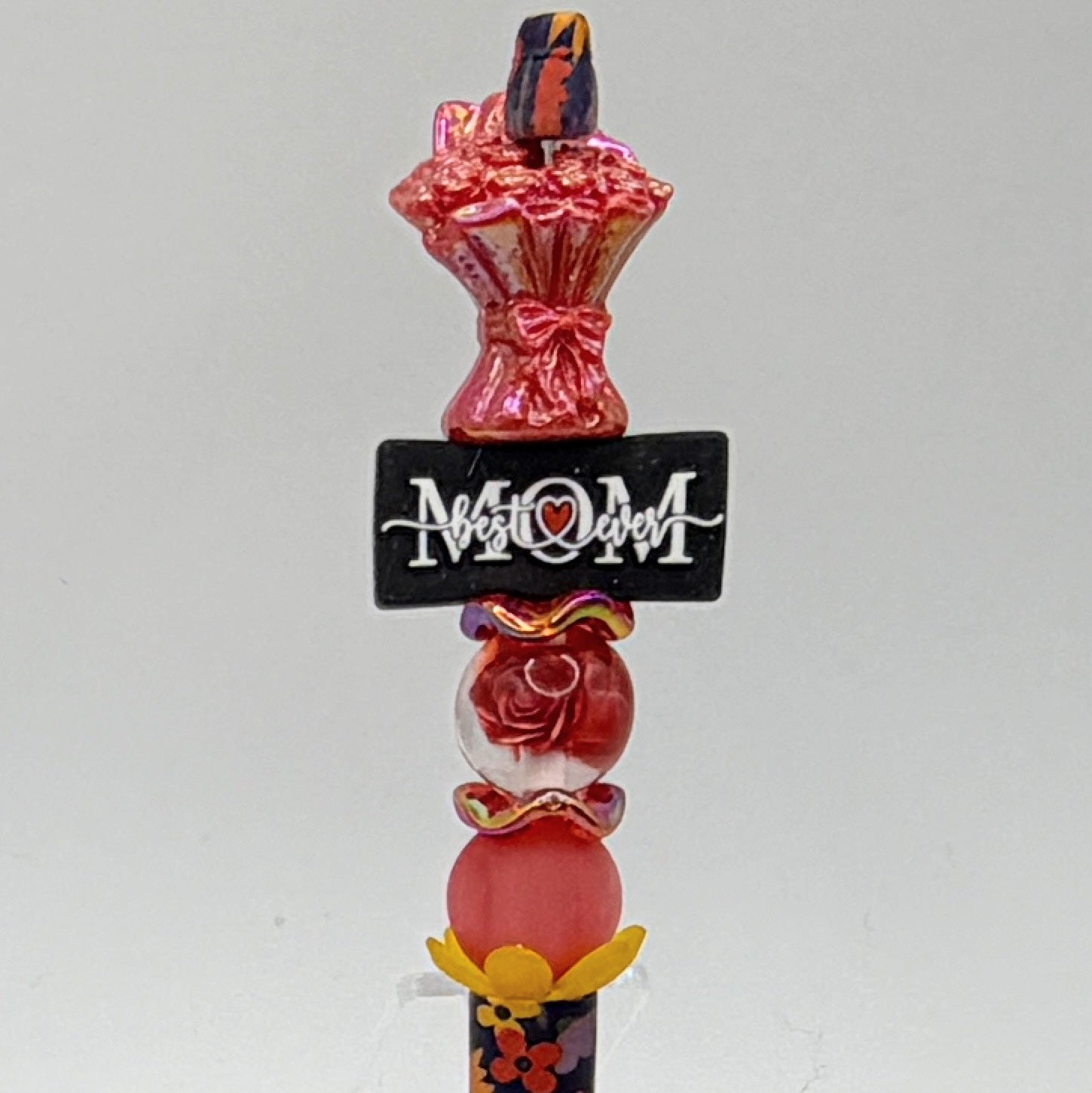 Fun Mom Beaded Pens – Choose Your Style A–G | Handmade Cute Pens for Moms | Unique Mother’s Day Gifts