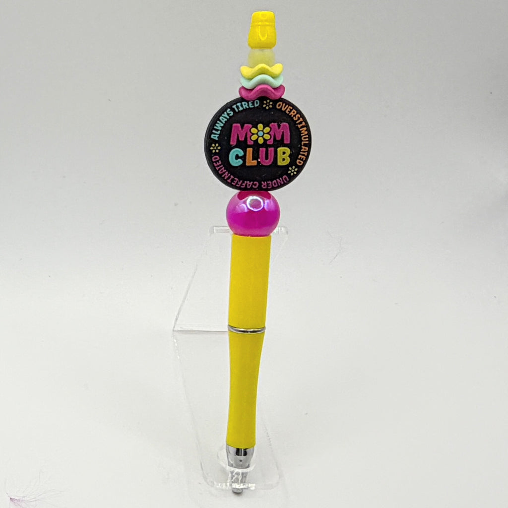 Fun Mom Beaded Pens – Choose Your Style A–G | Handmade Cute Pens for Moms | Unique Mother’s Day Gifts
