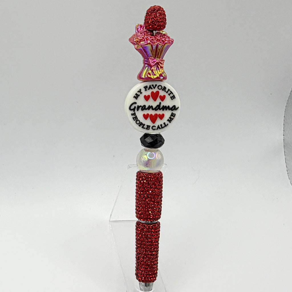 Granny & Grandma Beaded Pens – Choose Your Style A–L | Handmade Gifts for Grandma | Mother’s Day Pens