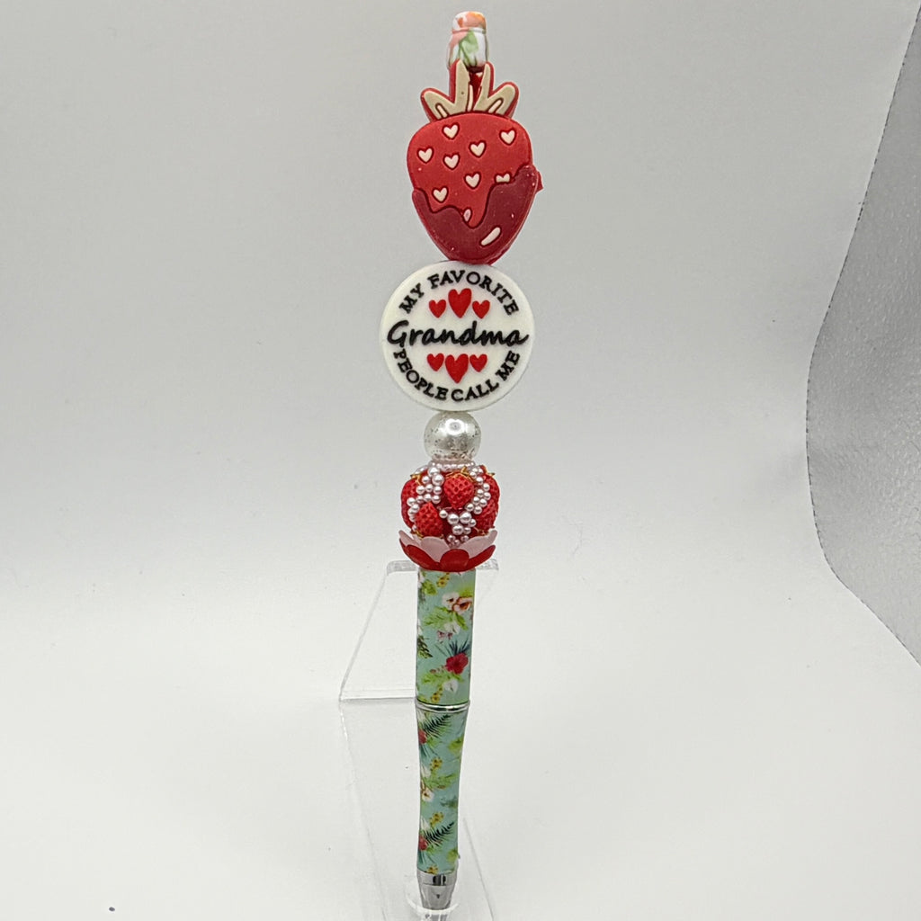 Granny & Grandma Beaded Pens – Choose Your Style A–L | Handmade Gifts for Grandma | Mother’s Day Pens
