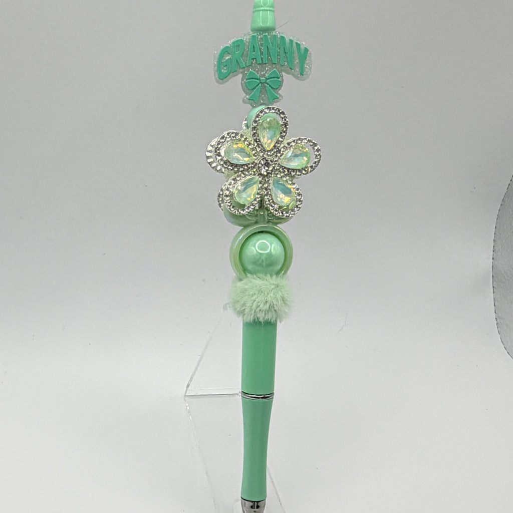 Granny & Grandma Beaded Pens – Choose Your Style A–L | Handmade Gifts for Grandma | Mother’s Day Pens