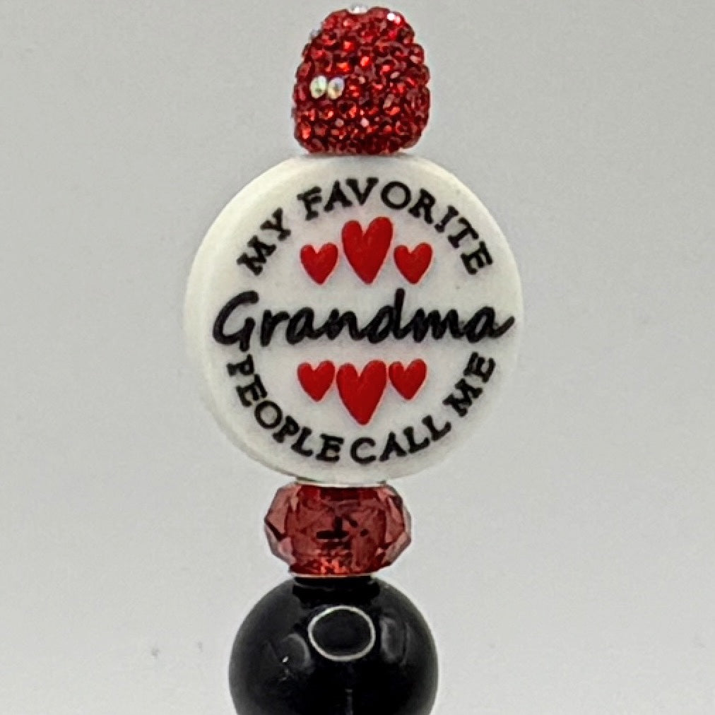 Granny & Grandma Beaded Pens – Choose Your Style A–L | Handmade Gifts for Grandma | Mother’s Day Pens