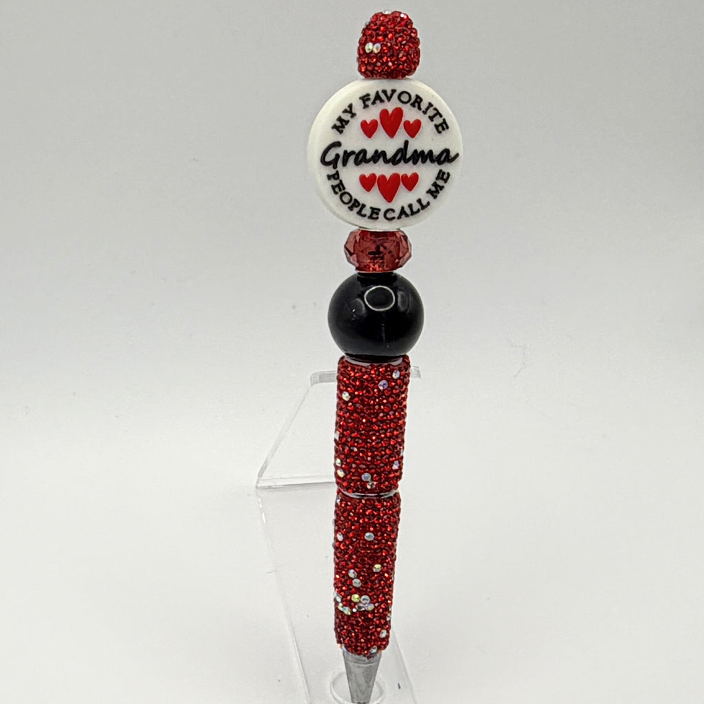 Granny & Grandma Beaded Pens – Choose Your Style A–L | Handmade Gifts for Grandma | Mother’s Day Pens