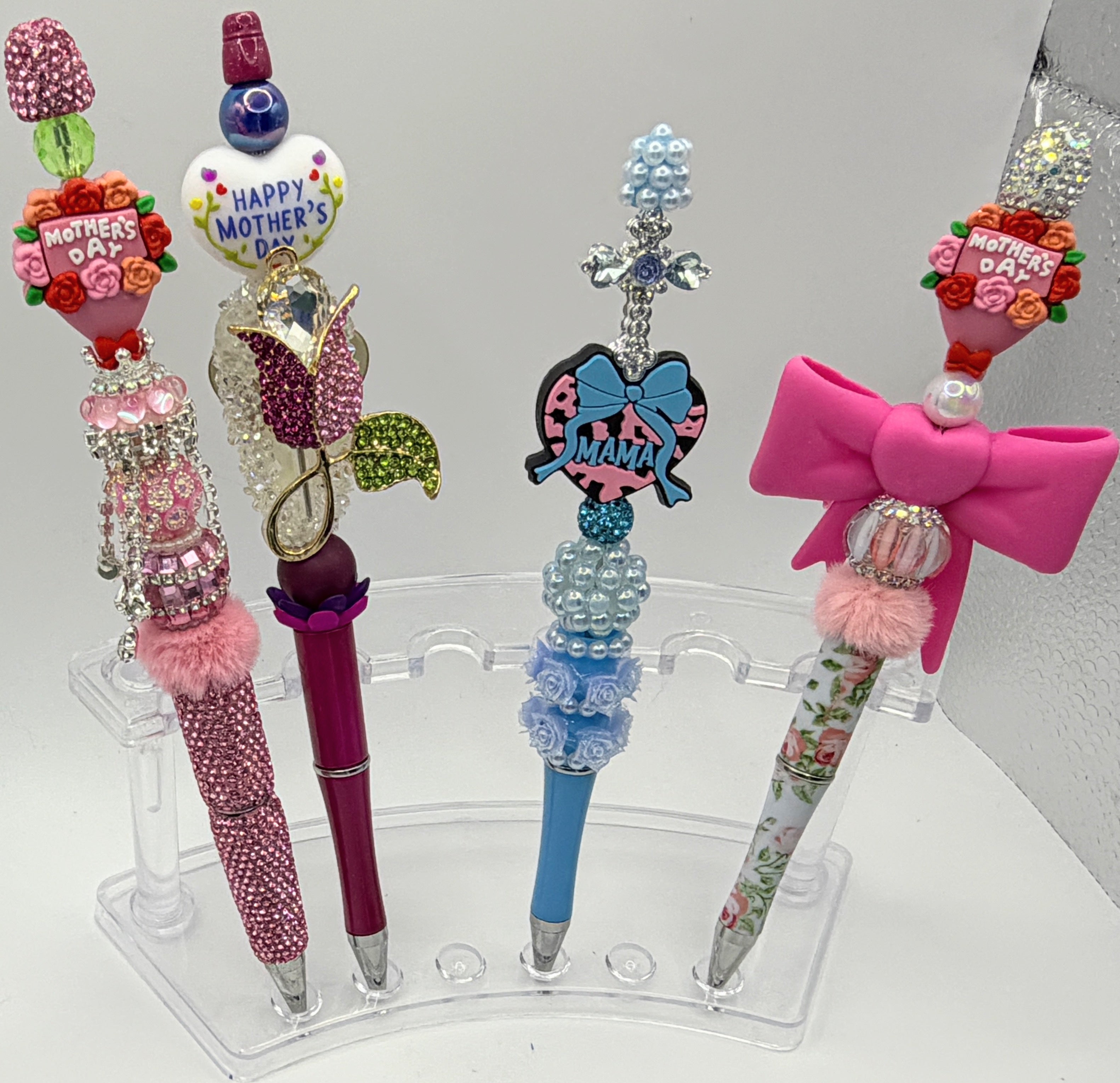Mother’s Day & Family Beaded Pens – Choose Your Style (Sister, Auntie, Granny, Mama Gifts)