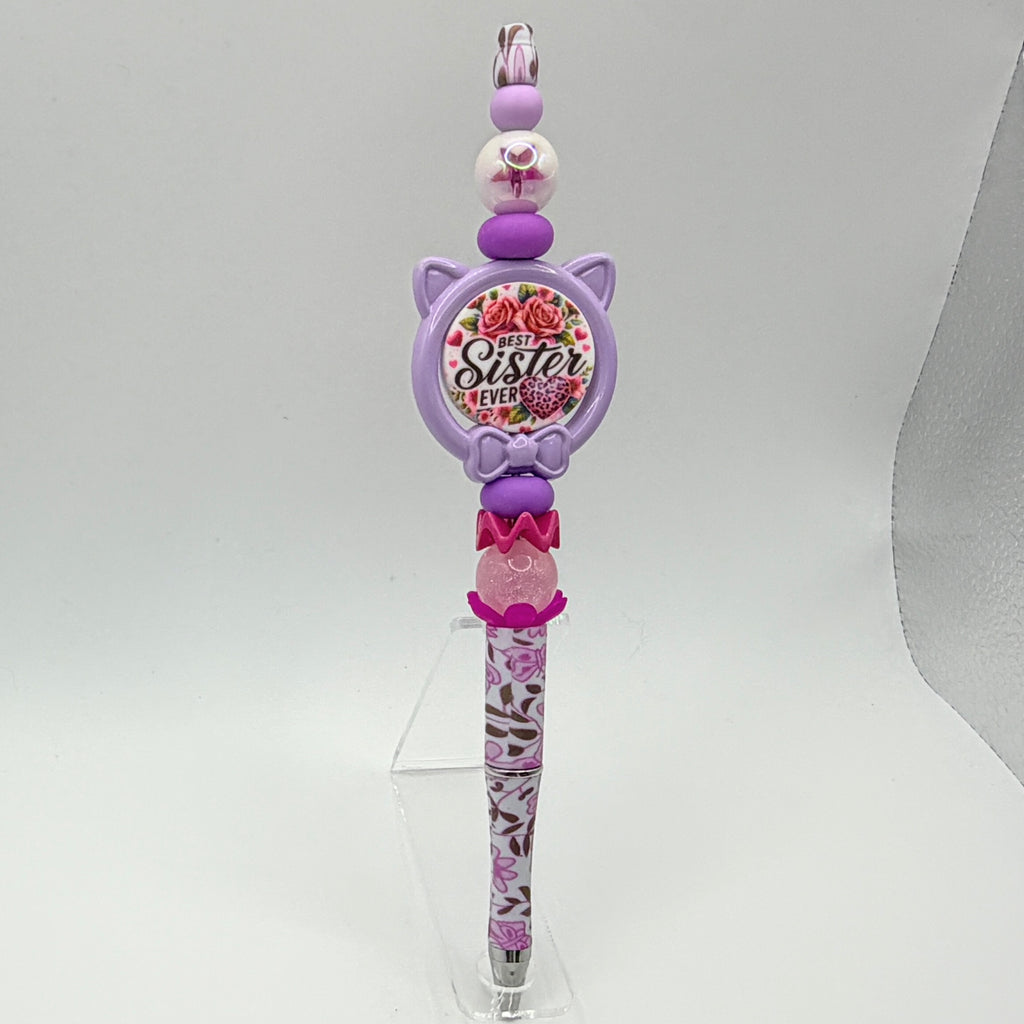 Mother’s Day & Family Beaded Pens – Choose Your Style (Sister, Auntie, Granny, Mama Gifts)
