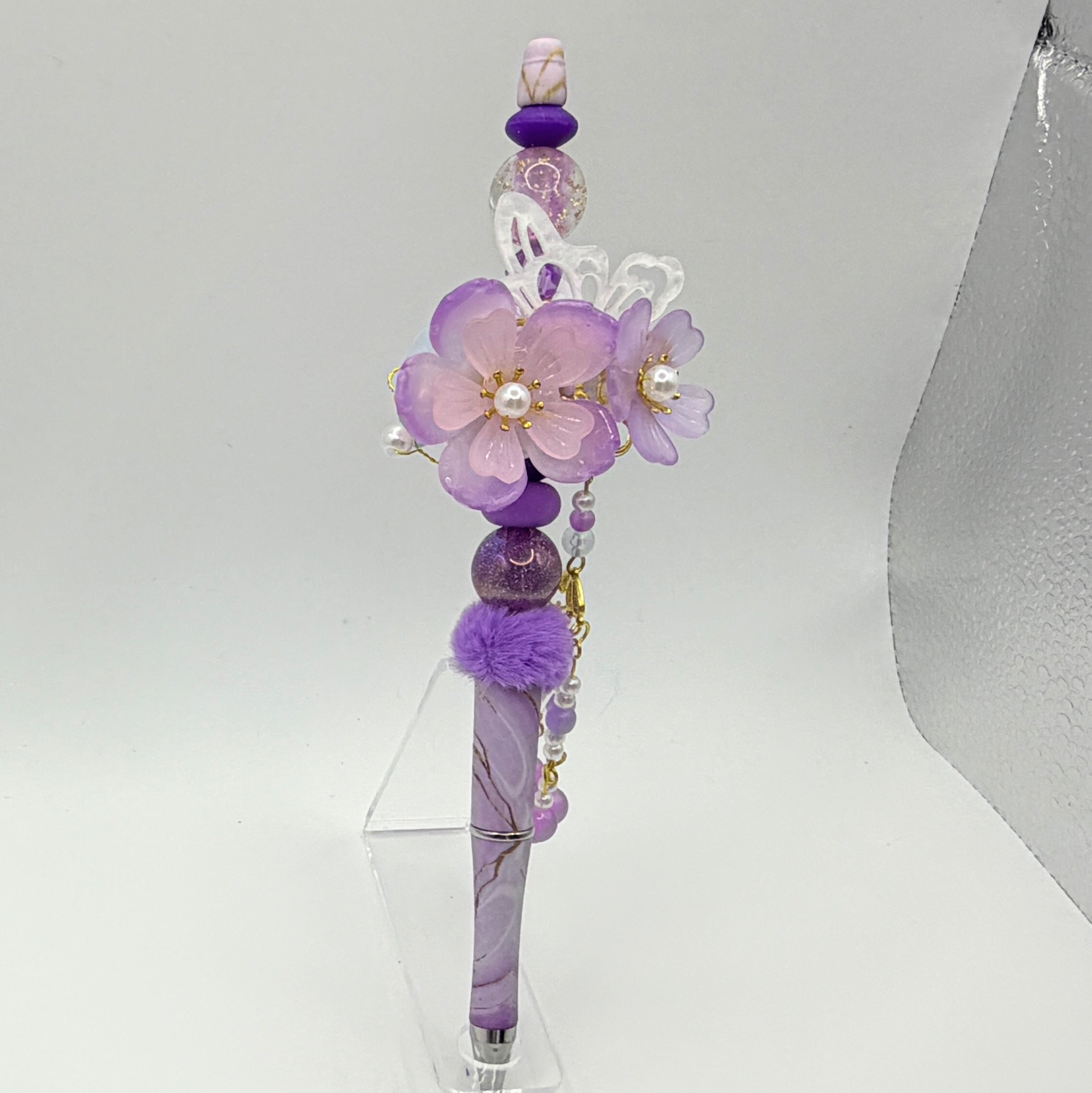 Faith & Floral Beaded Pens – Choose Your Style (Cross, Butterfly, Rhinestone, Christian Gifts)