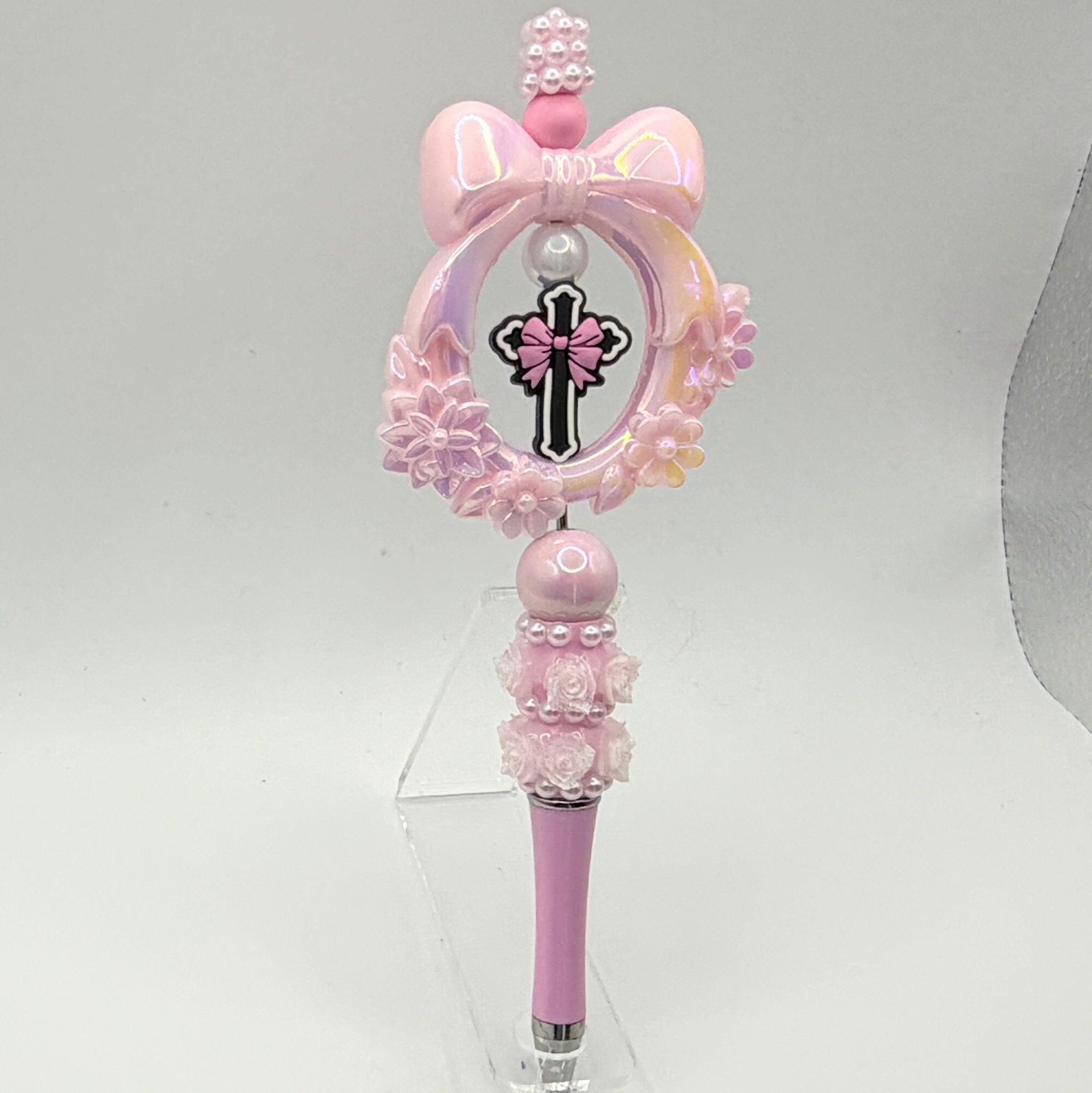 Faith & Floral Beaded Pens – Choose Your Style (Cross, Butterfly, Rhinestone, Christian Gifts)