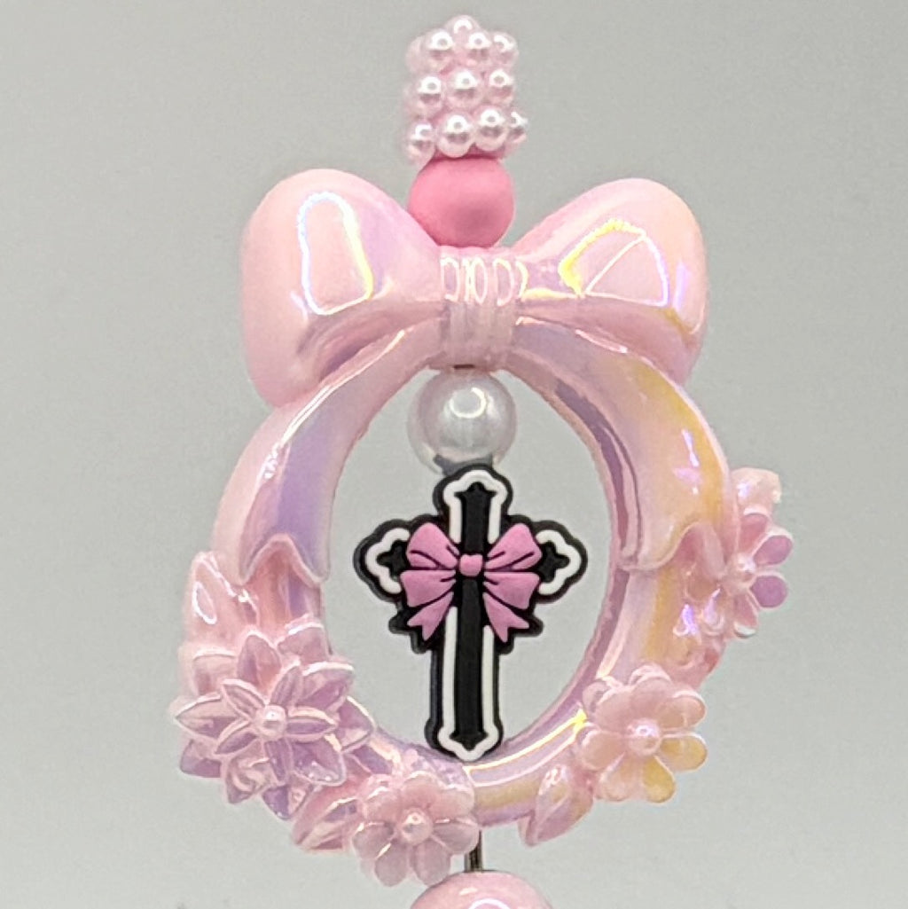 Faith & Floral Beaded Pens – Choose Your Style (Cross, Butterfly, Rhinestone, Christian Gifts)