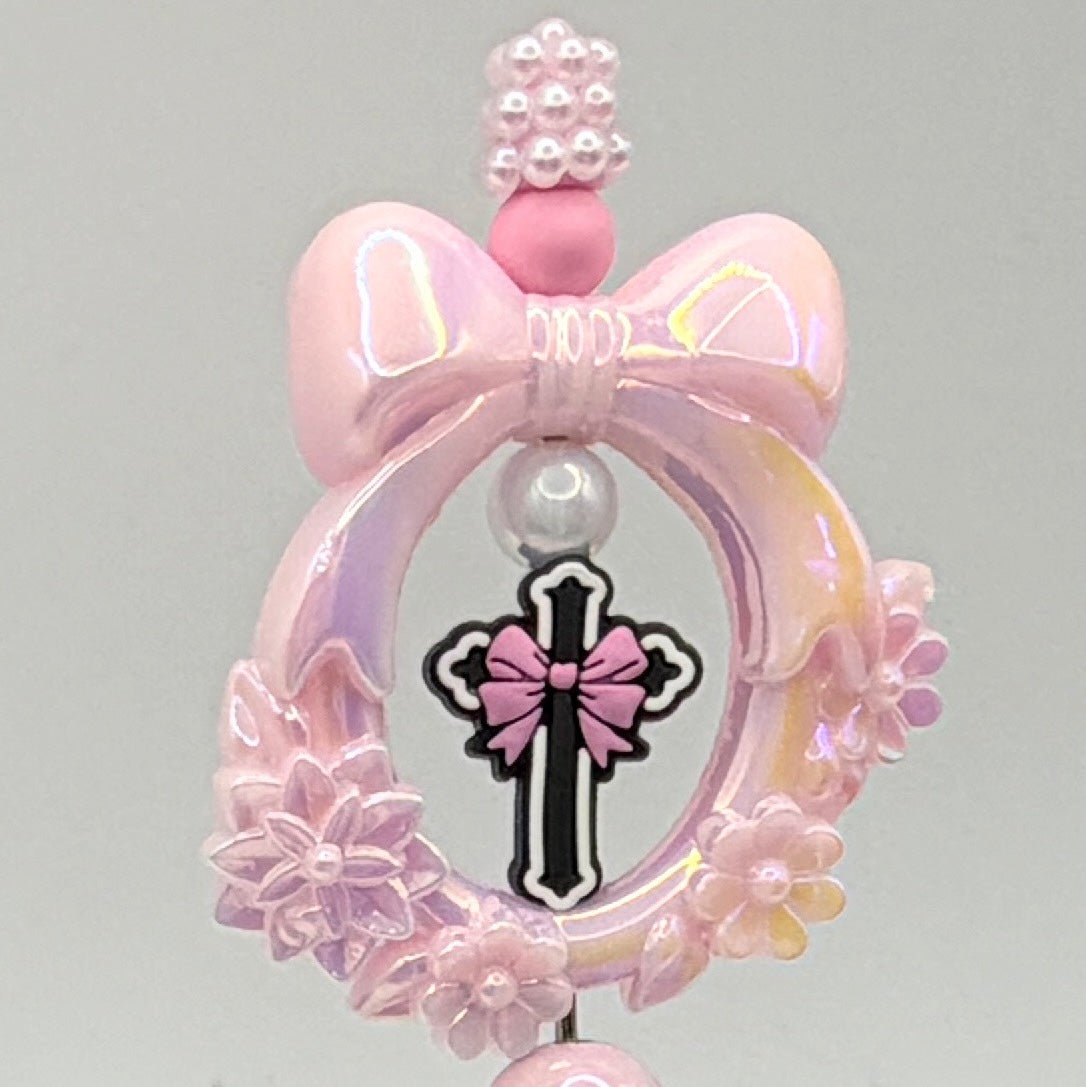 Faith & Floral Beaded Pens – Choose Your Style (Cross, Butterfly, Rhinestone, Christian Gifts)